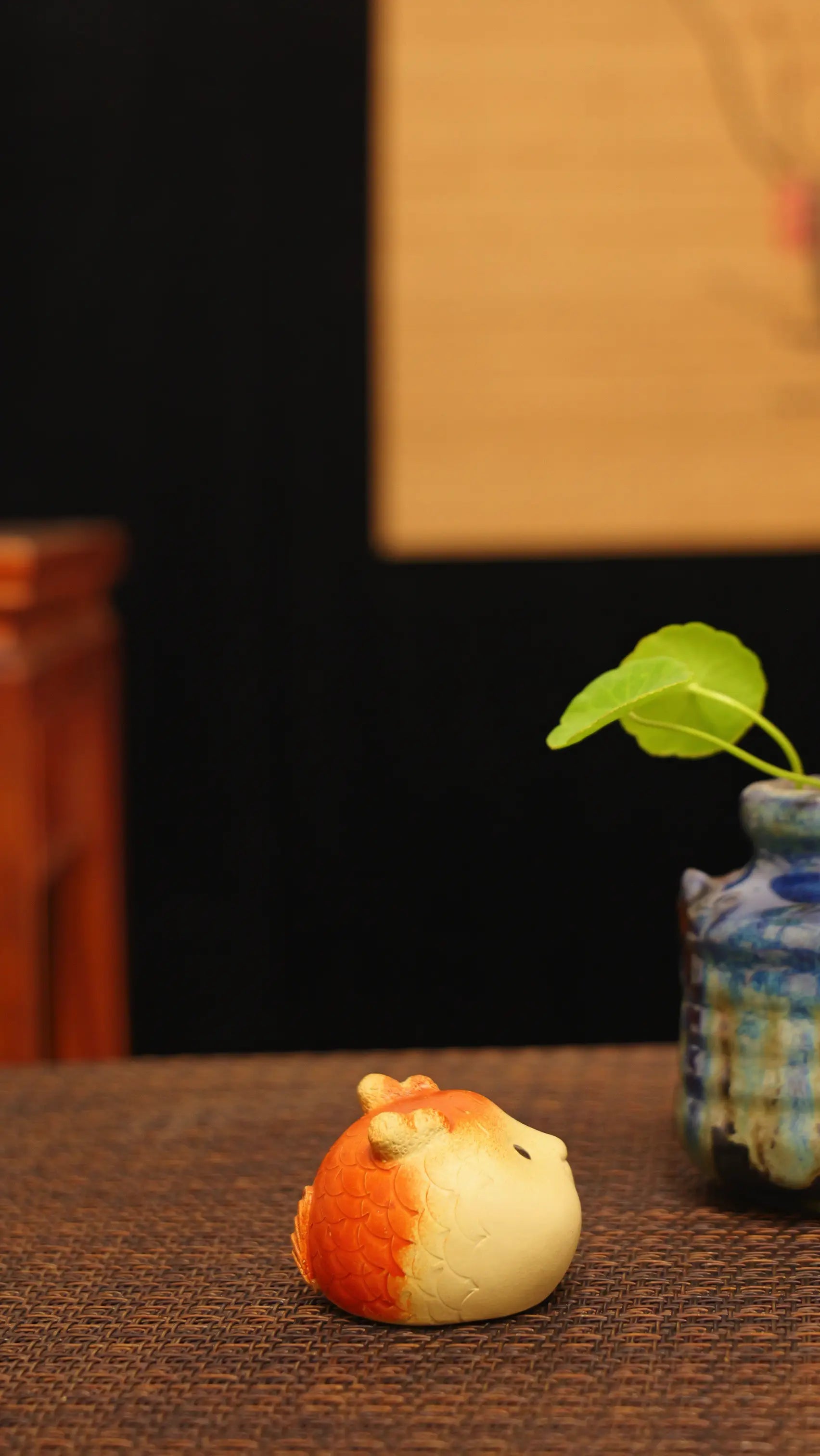 Yixing Zisha Handmade Cute Little Dragon Tea Pet