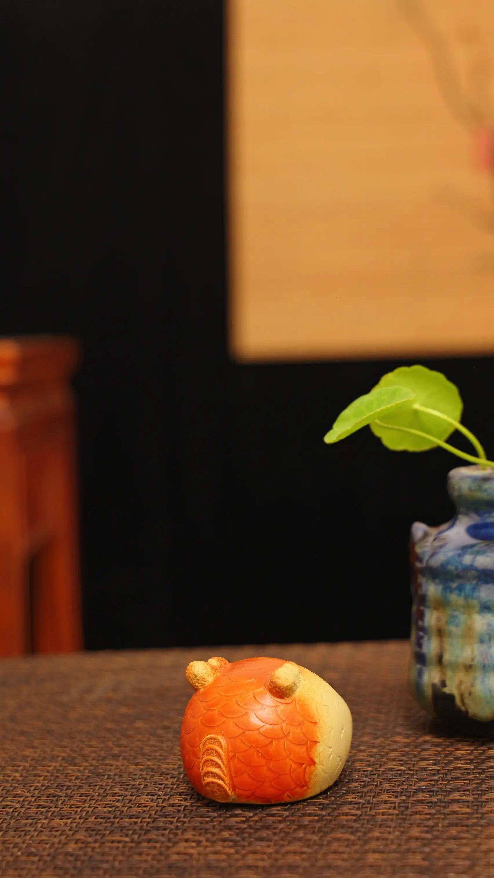 Yixing Zisha Handmade Cute Little Dragon Tea Pet