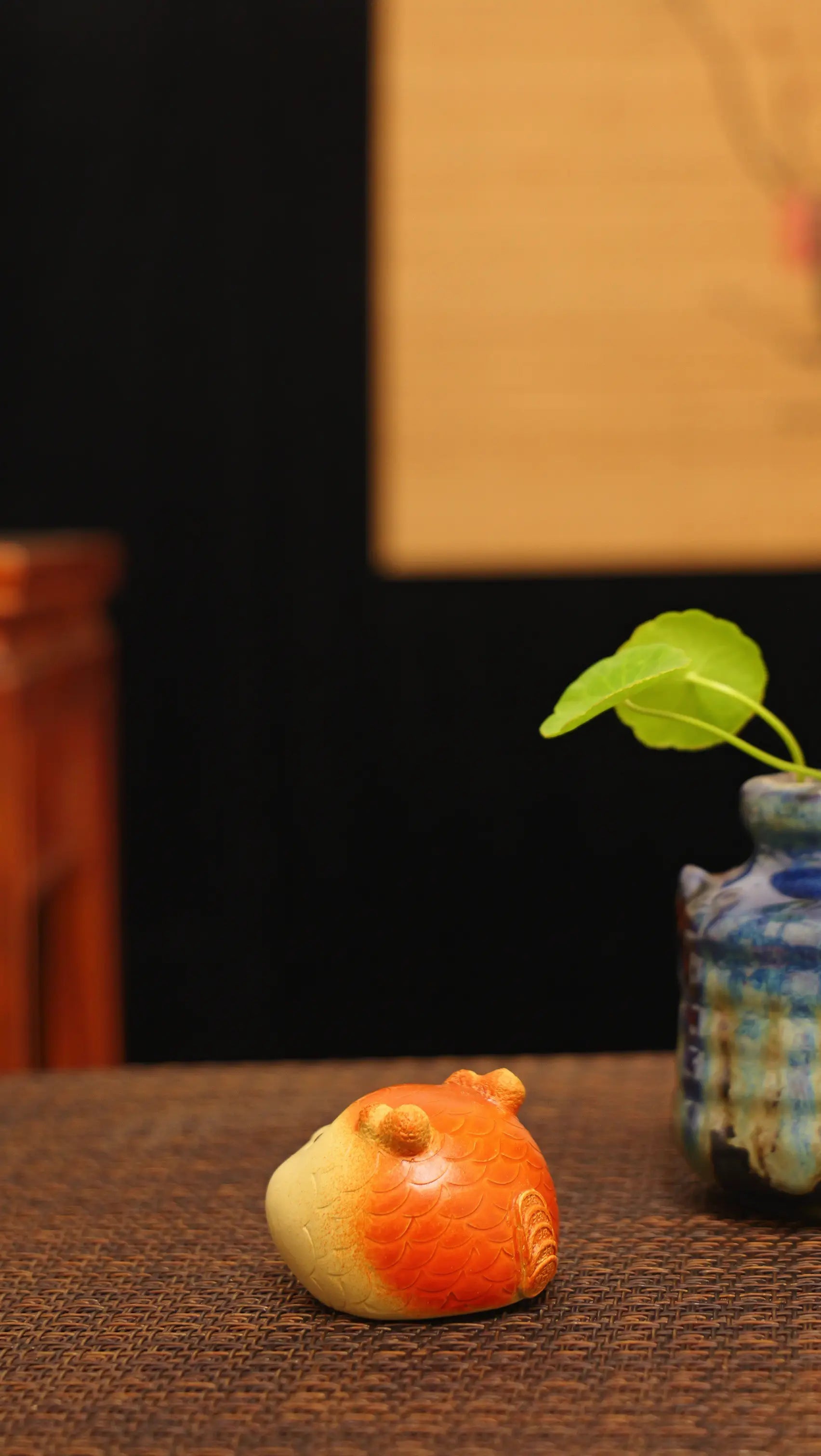 Yixing Zisha Handmade Cute Little Dragon Tea Pet