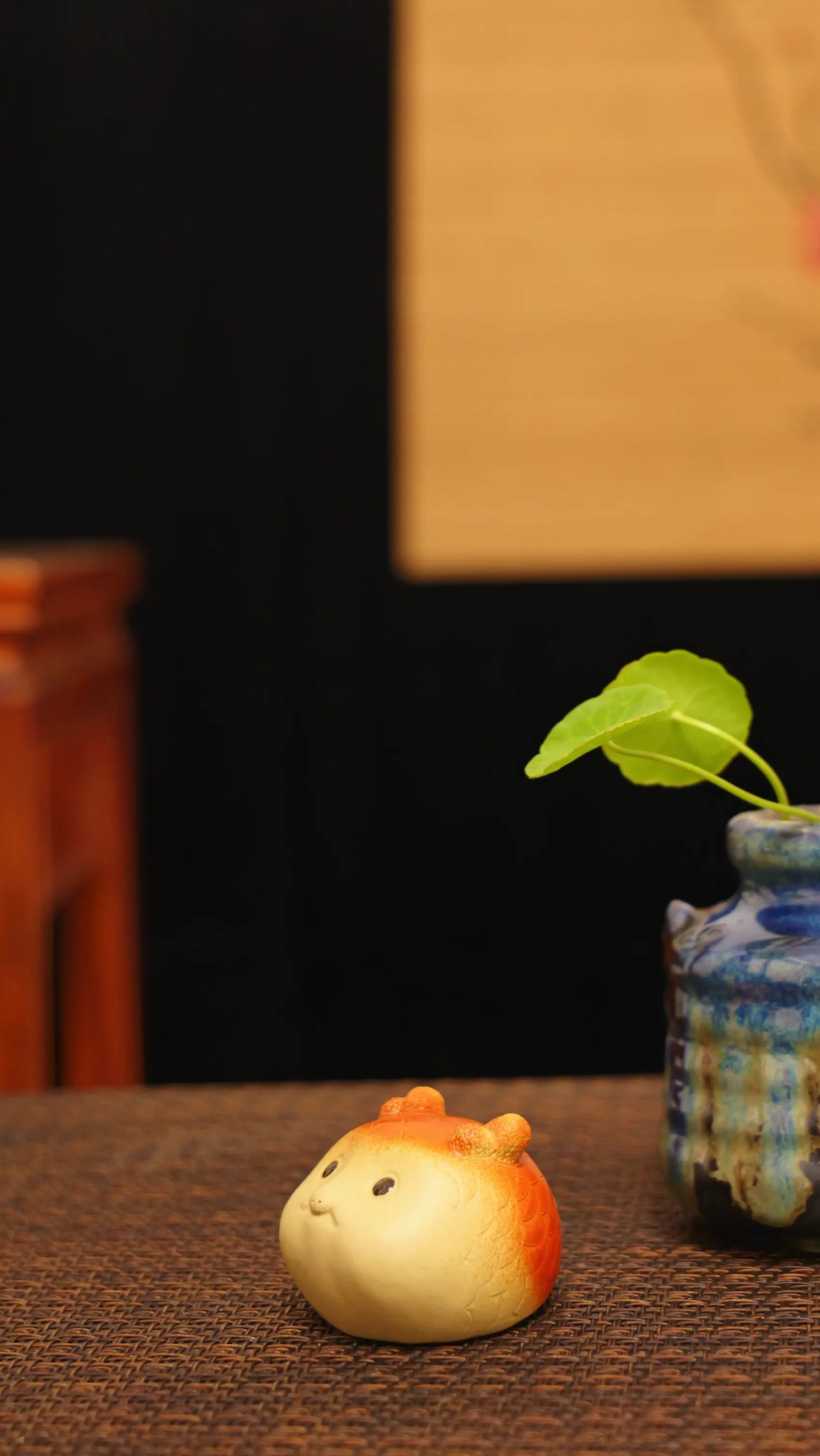 Yixing Zisha Handmade Cute Little Dragon Tea Pet