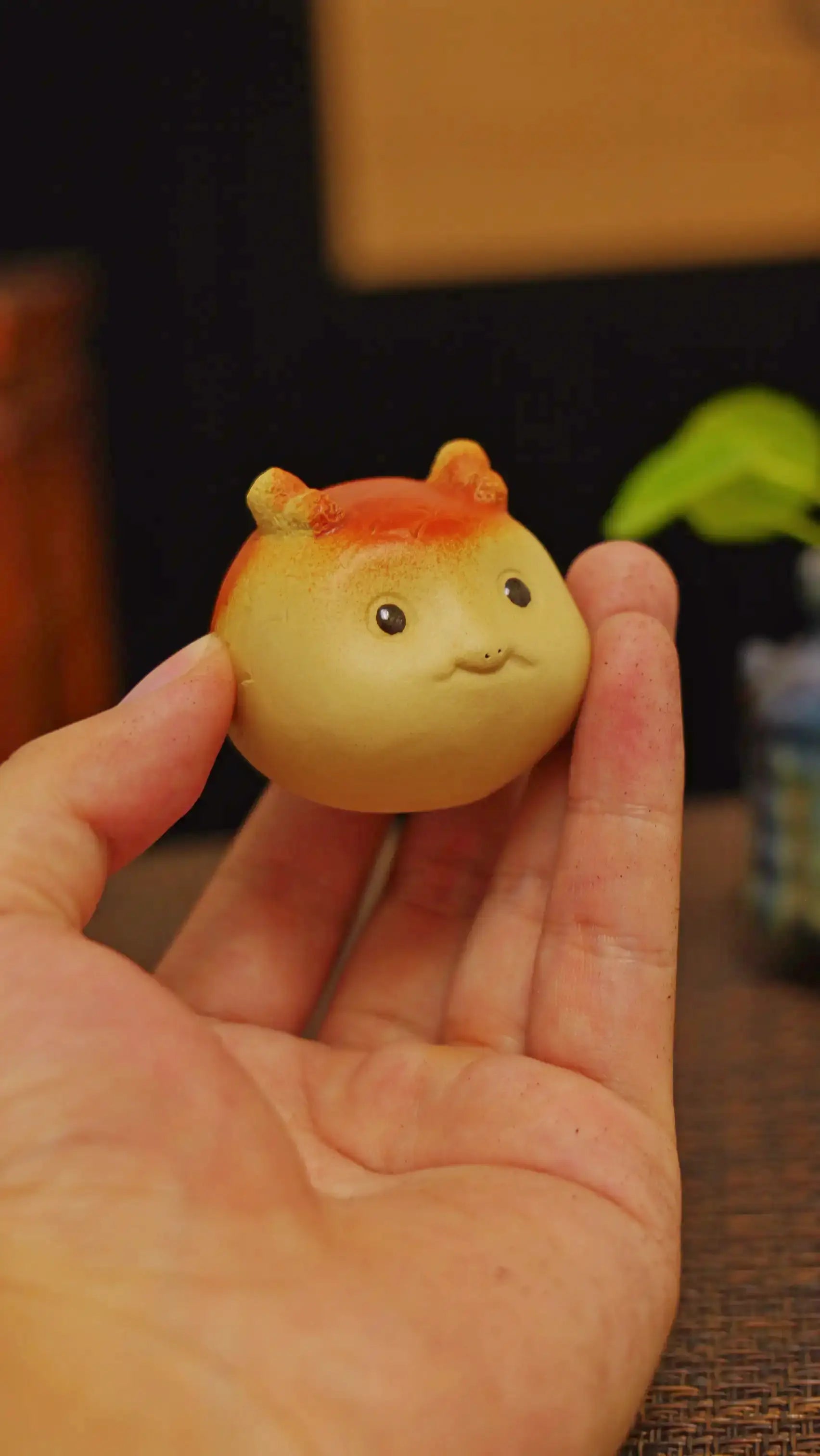 Yixing Zisha Handmade Cute Little Dragon Tea Pet
