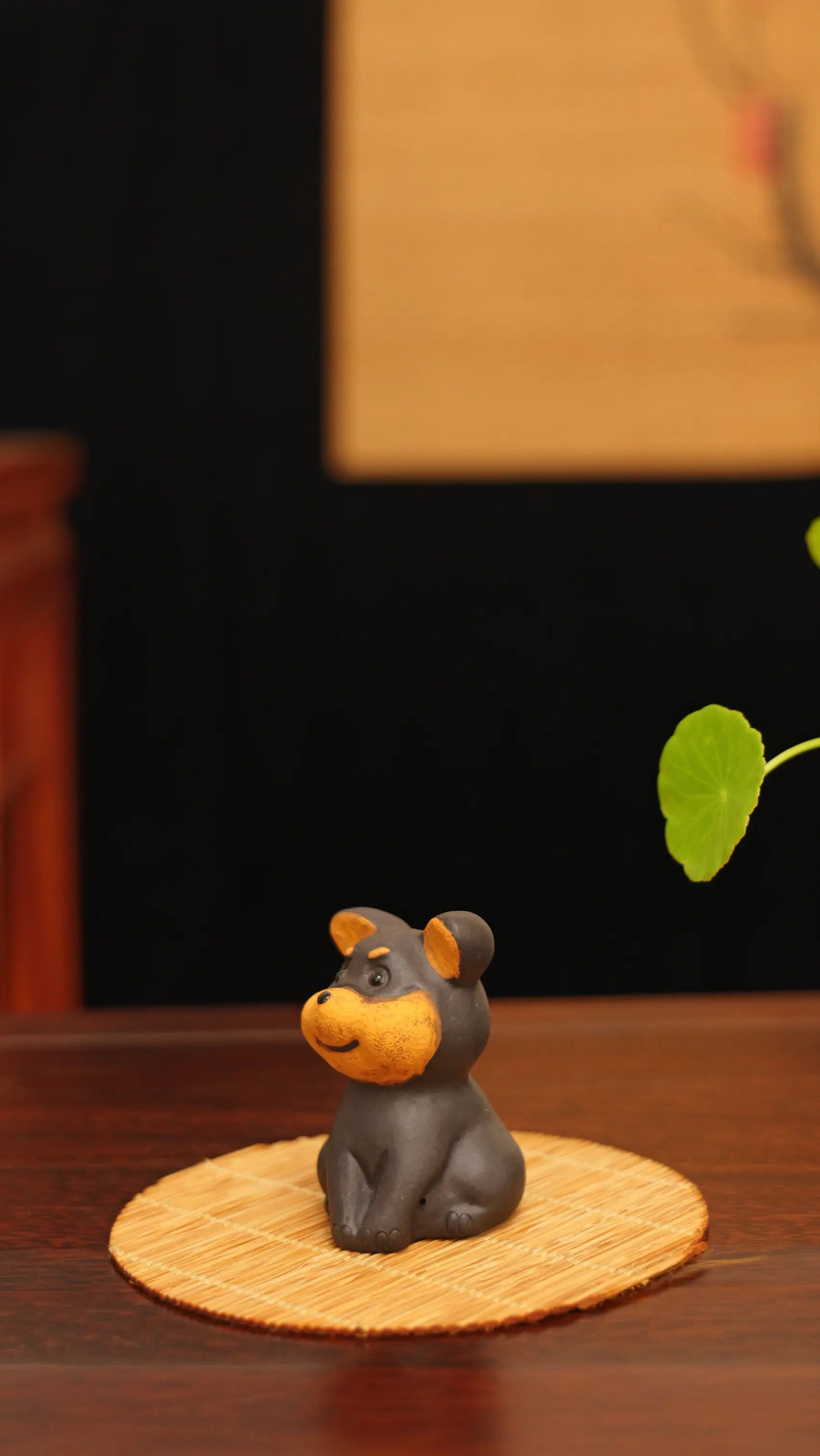 Yixing Zisha Handmade Cute Puppy Tea Pet
