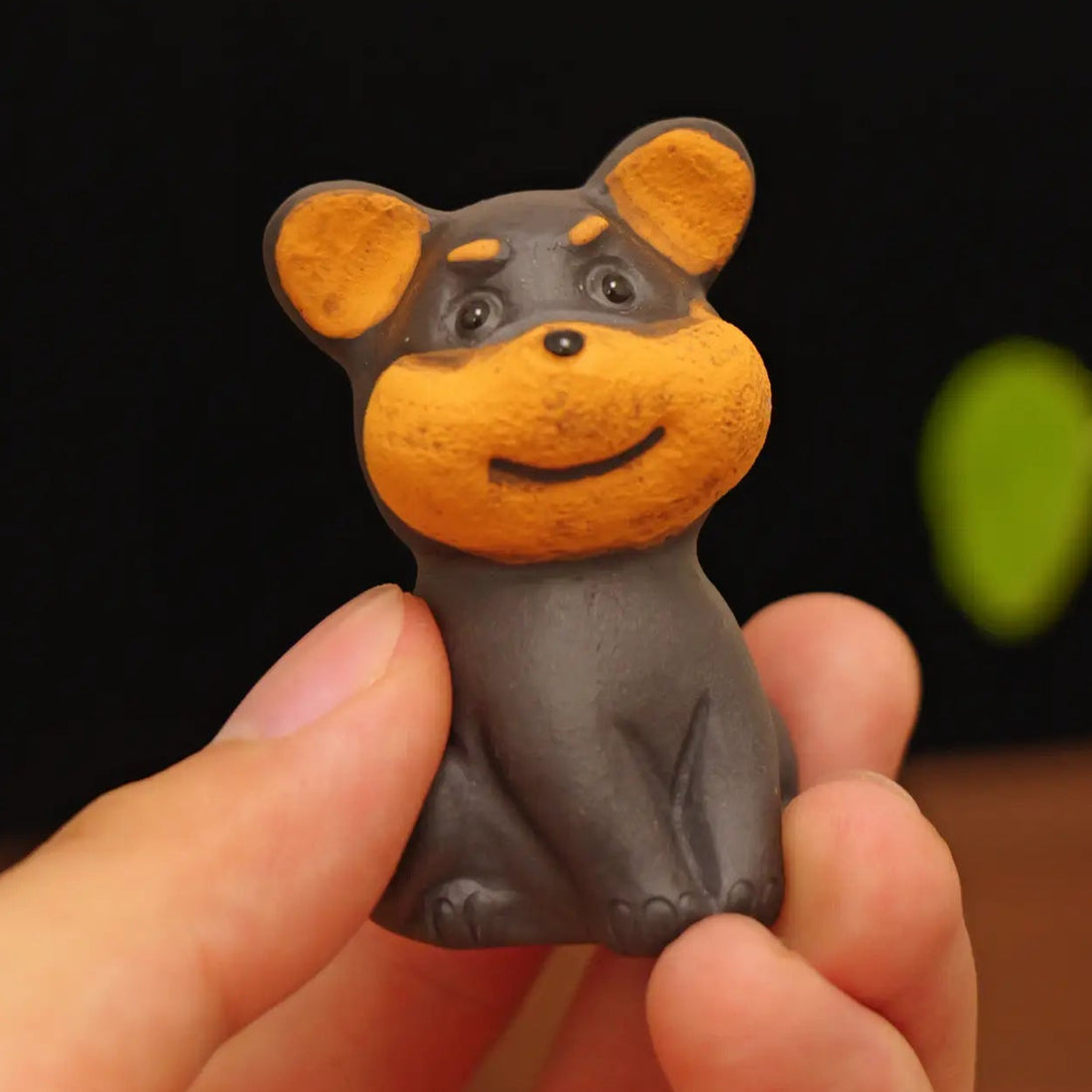 Yixing Zisha Handmade Cute Puppy Tea Pet