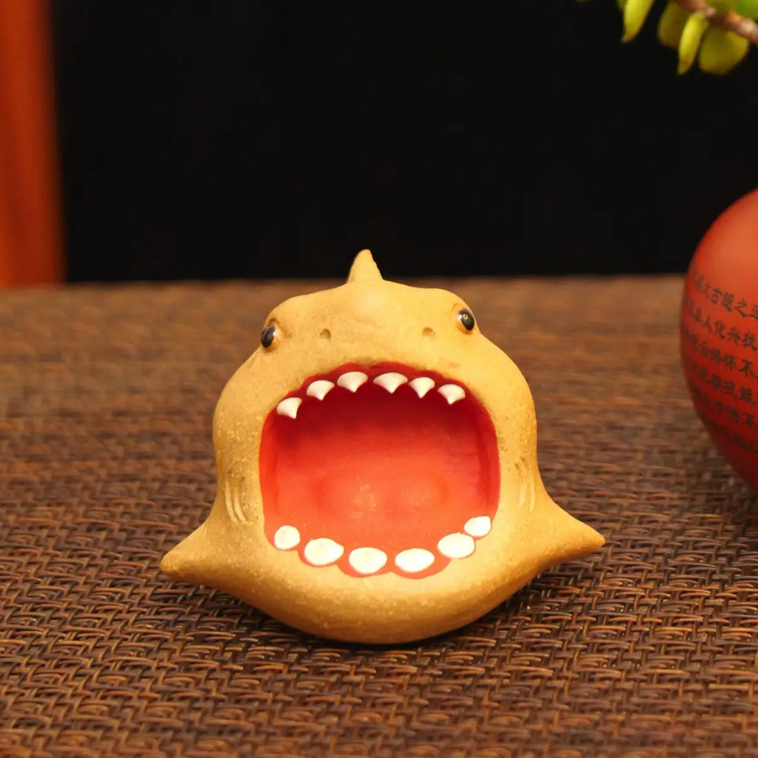 Yixing Zisha Handmade Cute Shark Tea Pet