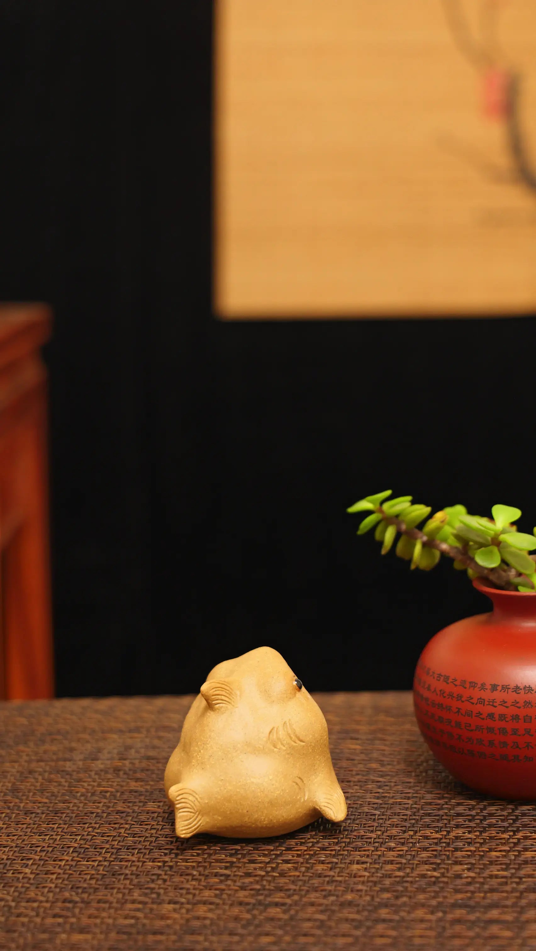Yixing Zisha Handmade Cute Shark Tea Pet