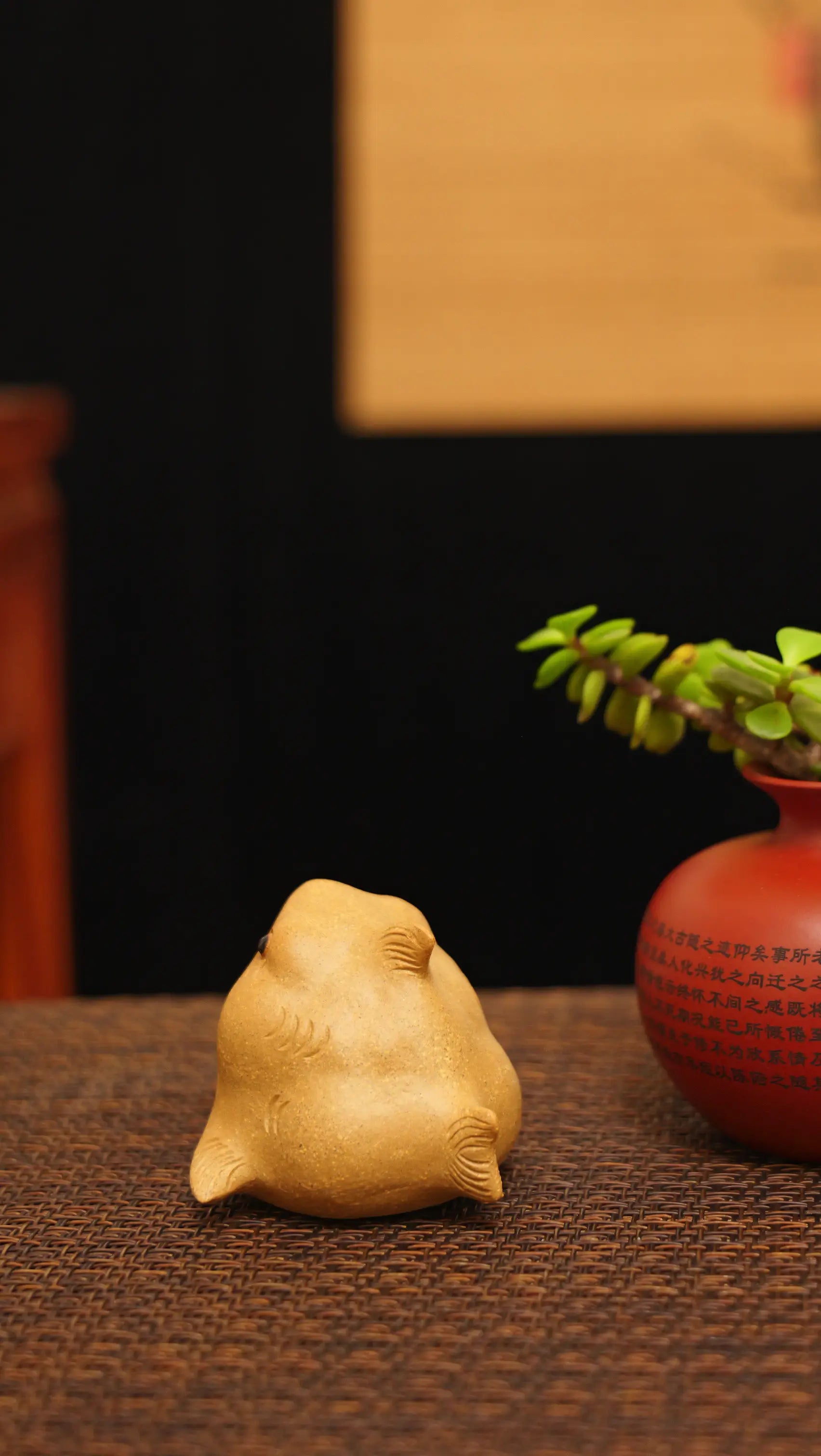 Yixing Zisha Handmade Cute Shark Tea Pet