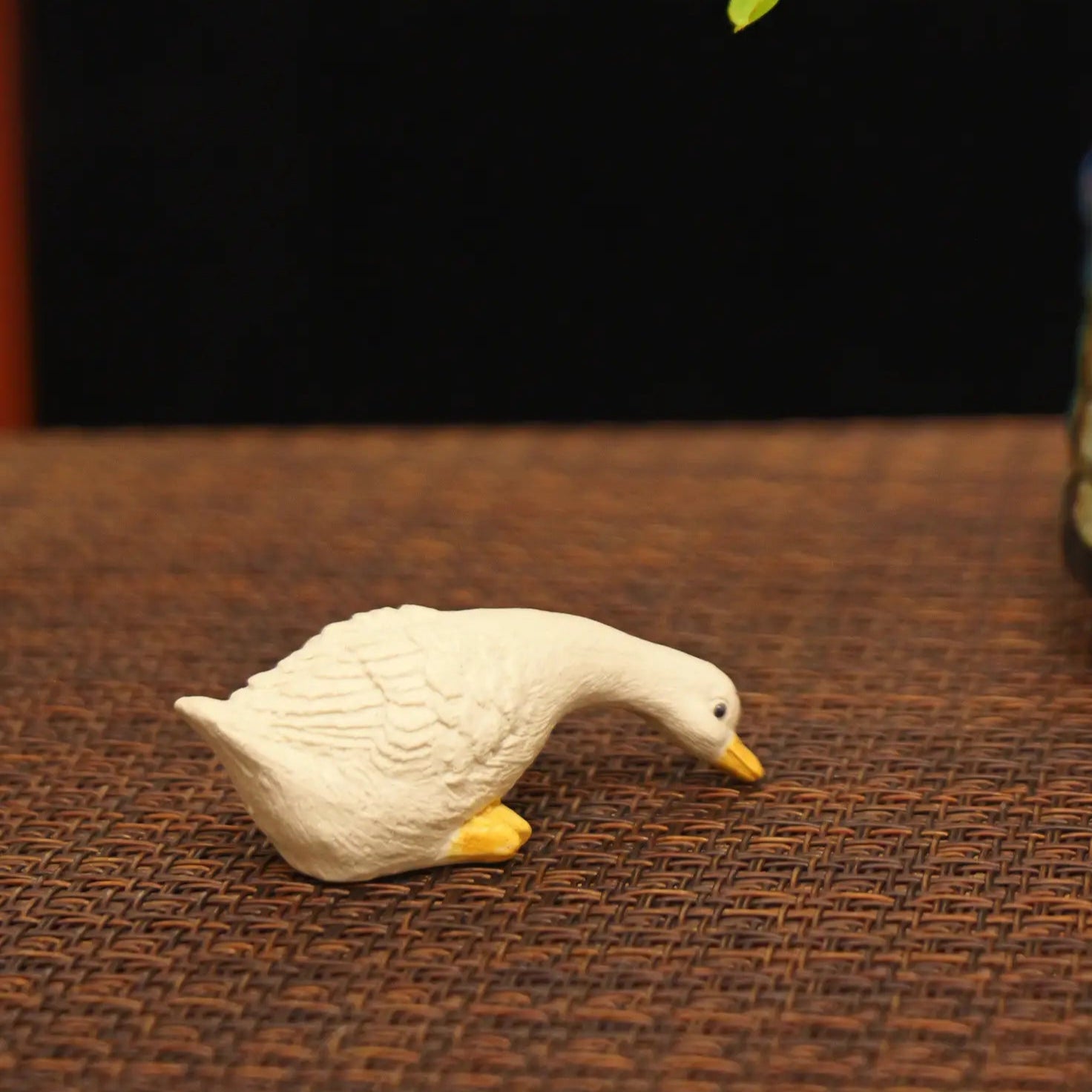 Yixing Zisha Handmade Foraging Duckling Tea Pet