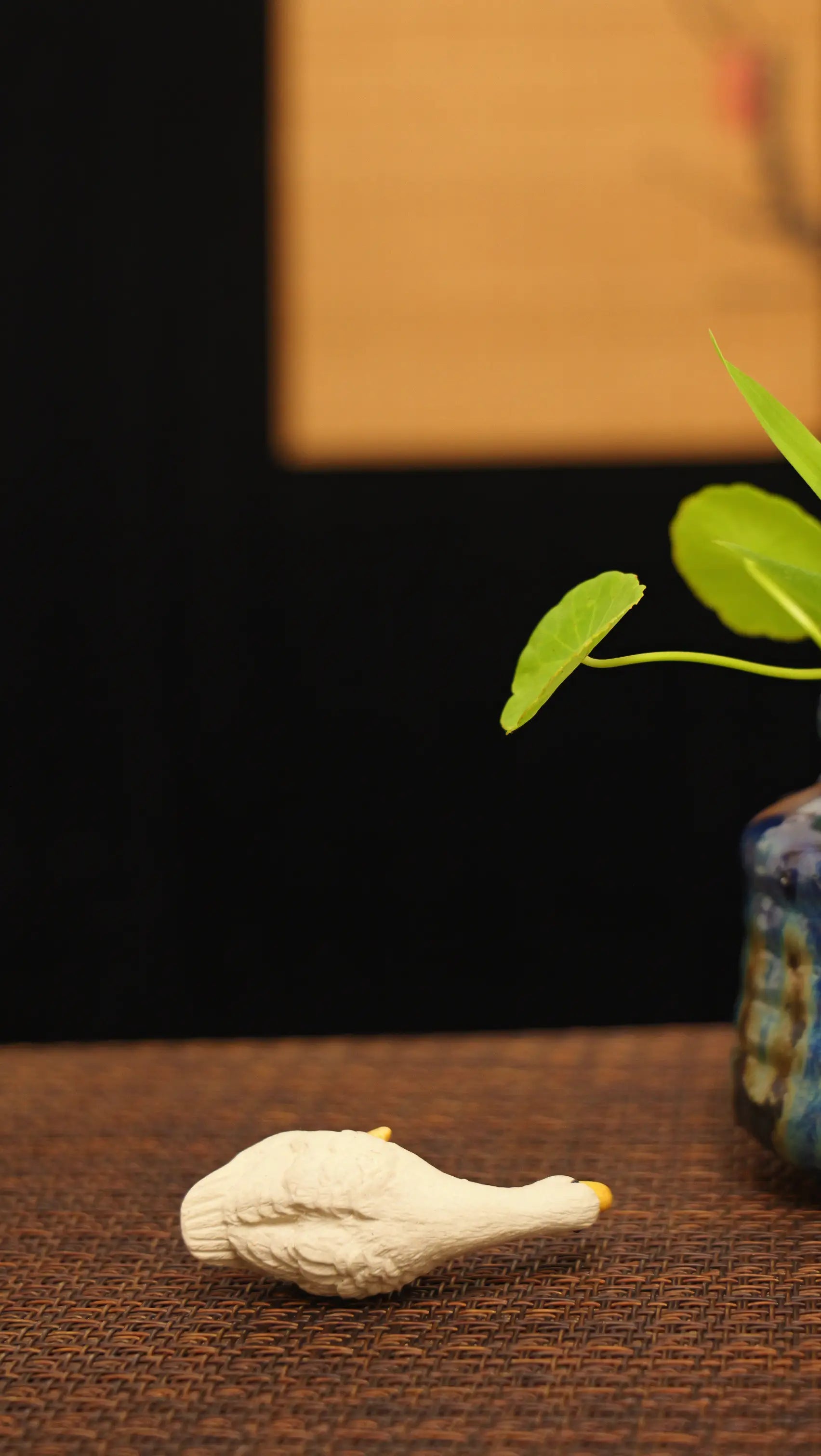 Yixing Zisha Handmade Foraging Duckling Tea Pet