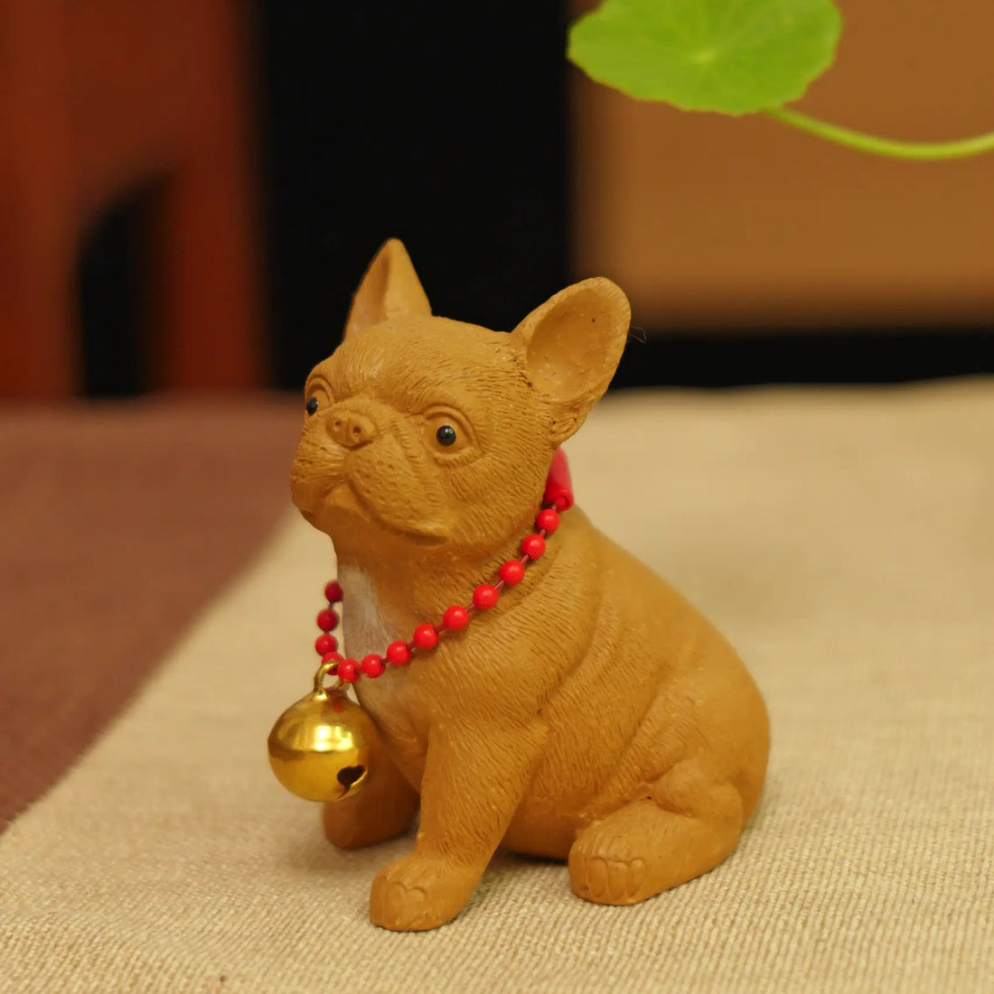 Yixing Zisha Handmade French Bulldog Tea Pet