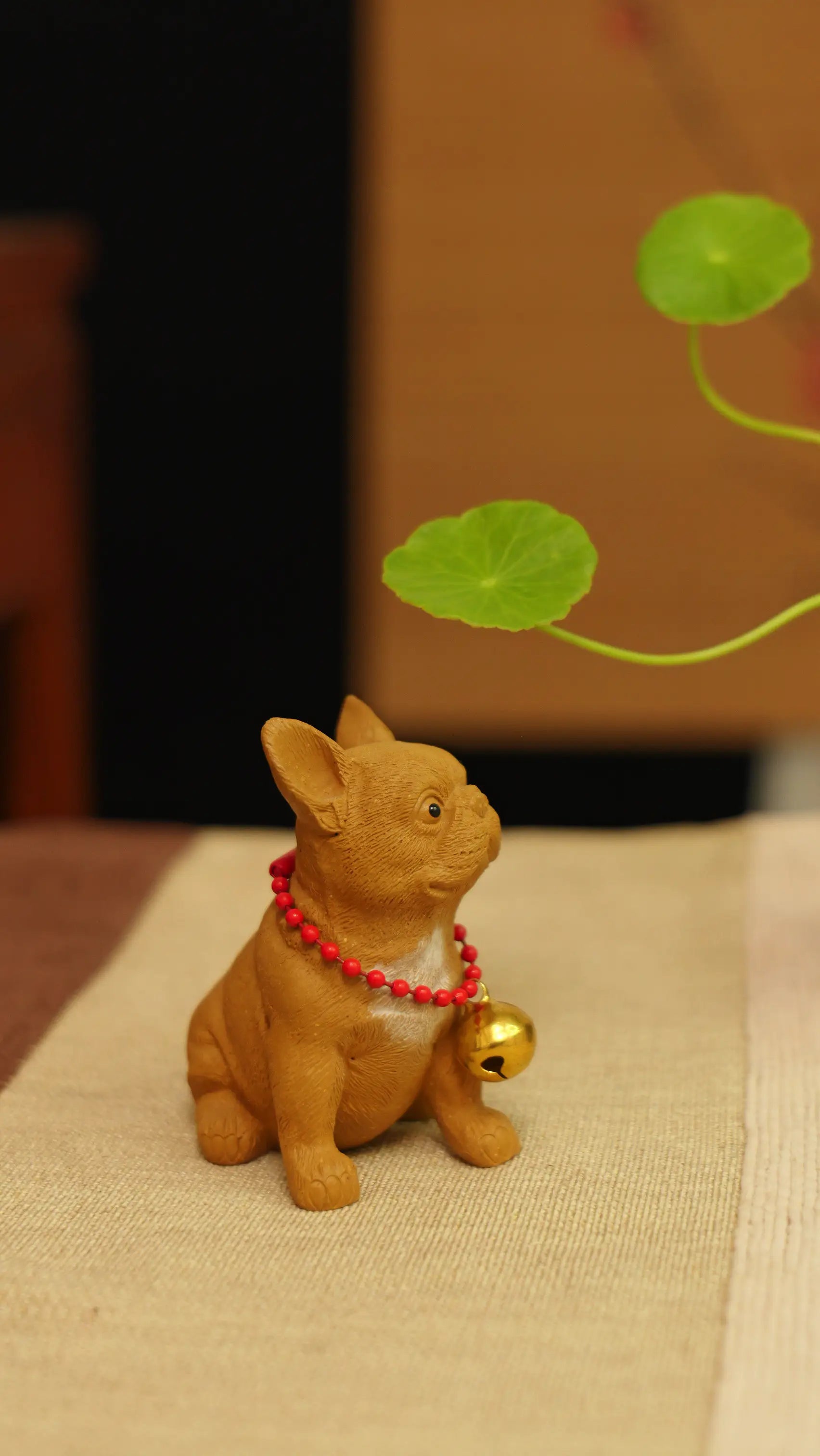 Yixing Zisha Handmade French Bulldog Tea Pet