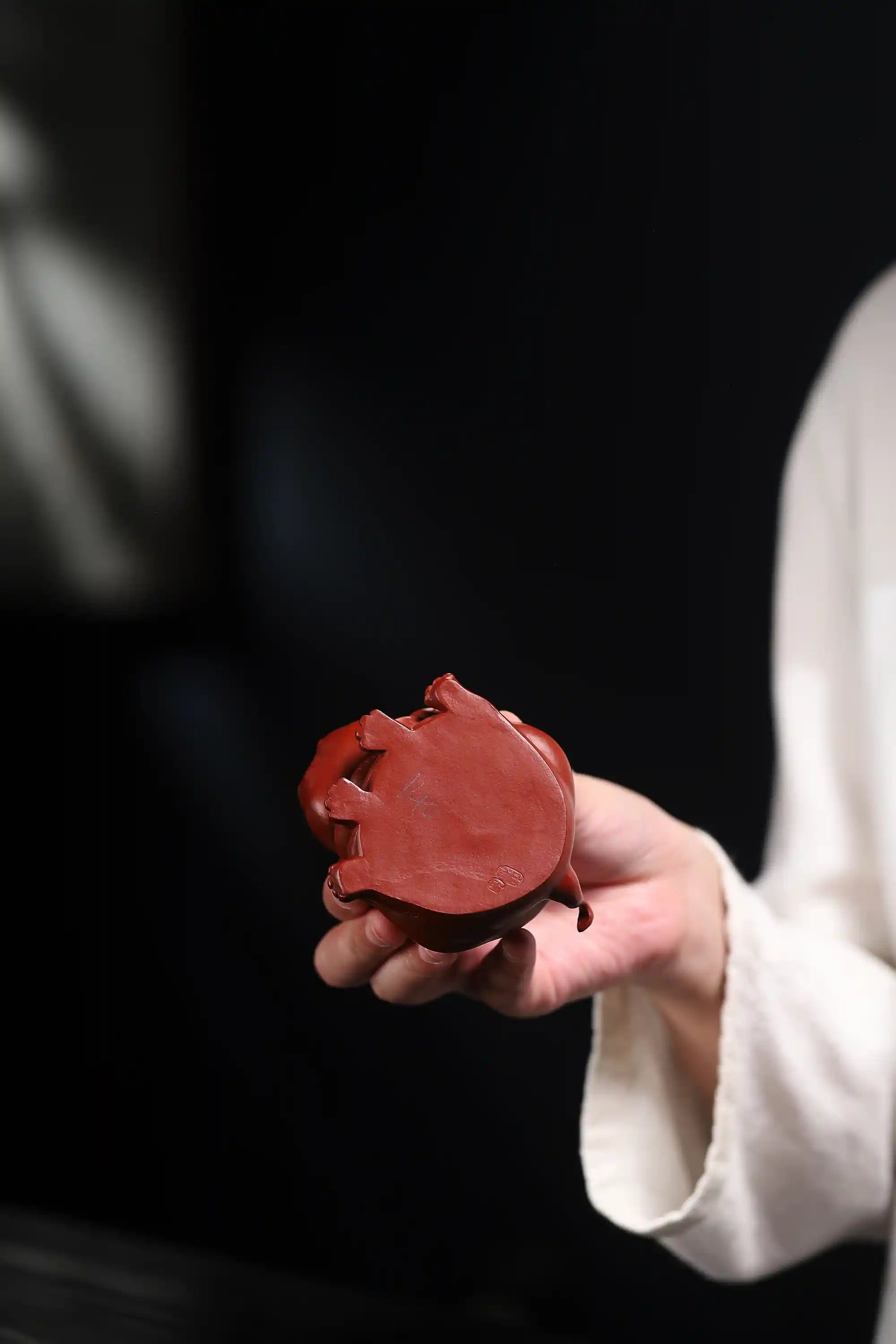 Yixing Zisha Handmade Hippo Tea Pet