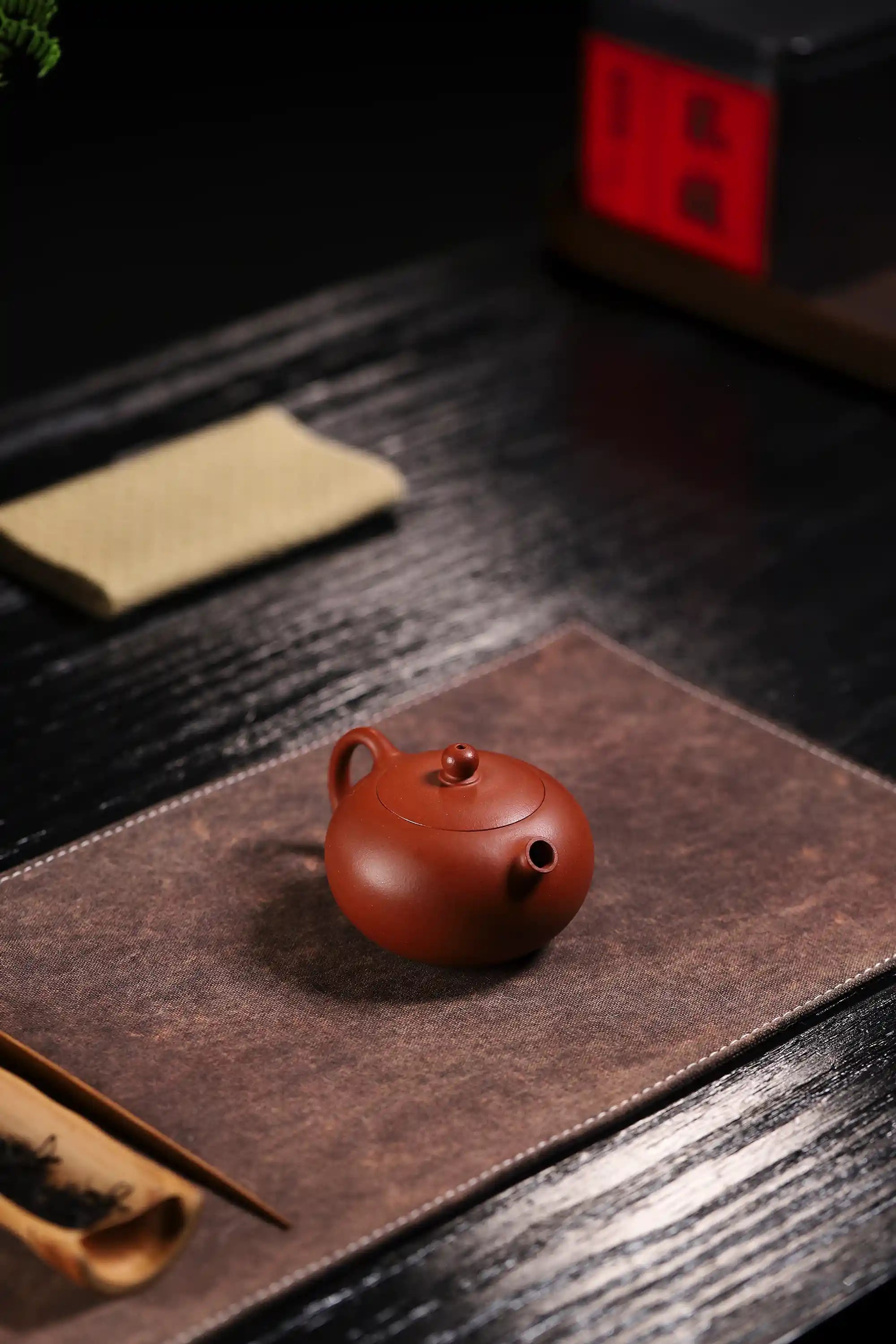 Yixing Zisha Handmade Improved Xishi Teapot