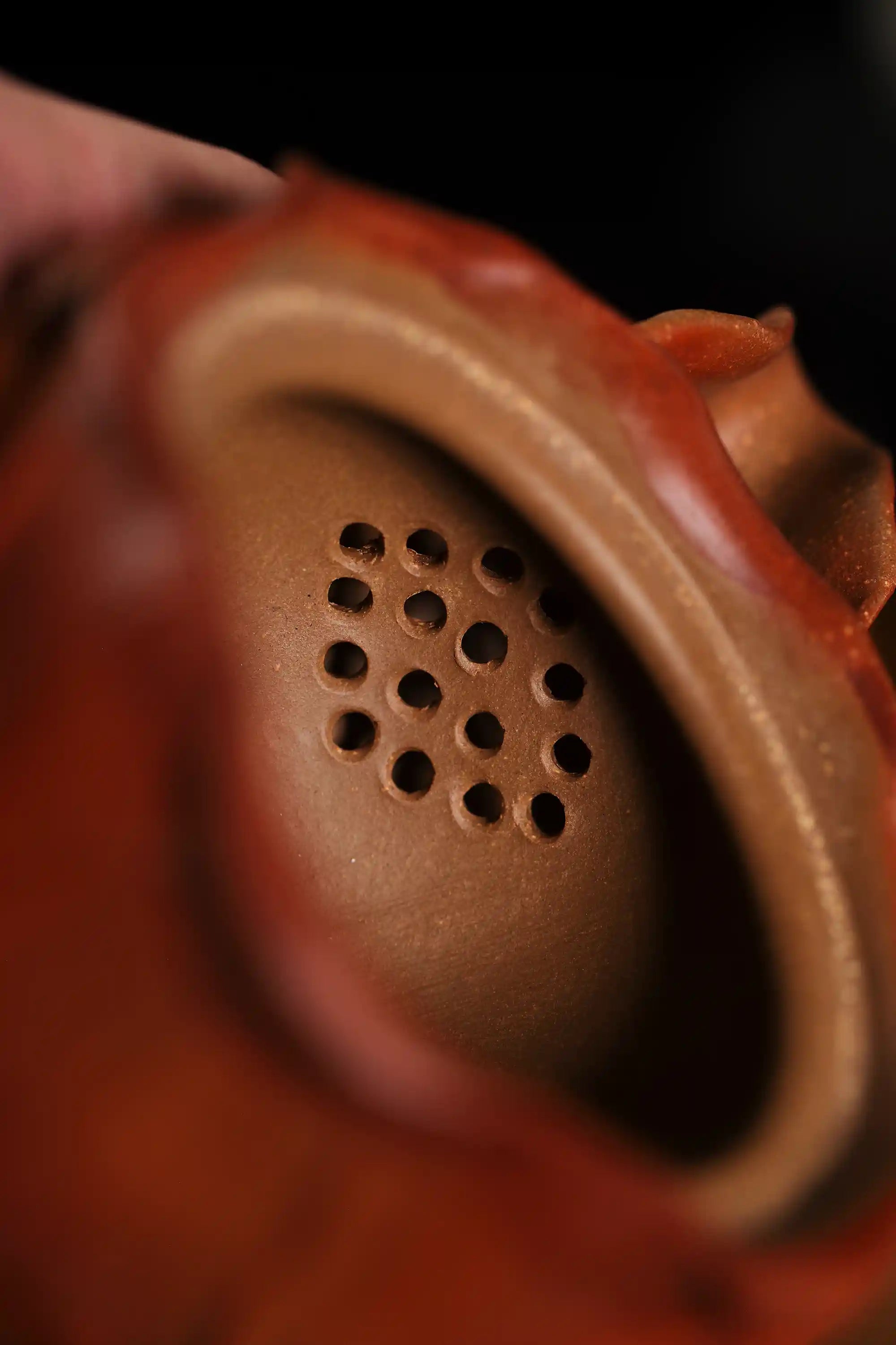 Yixing-Zisha-Handmade-Lotus-Mandarin-Duck-Teapot