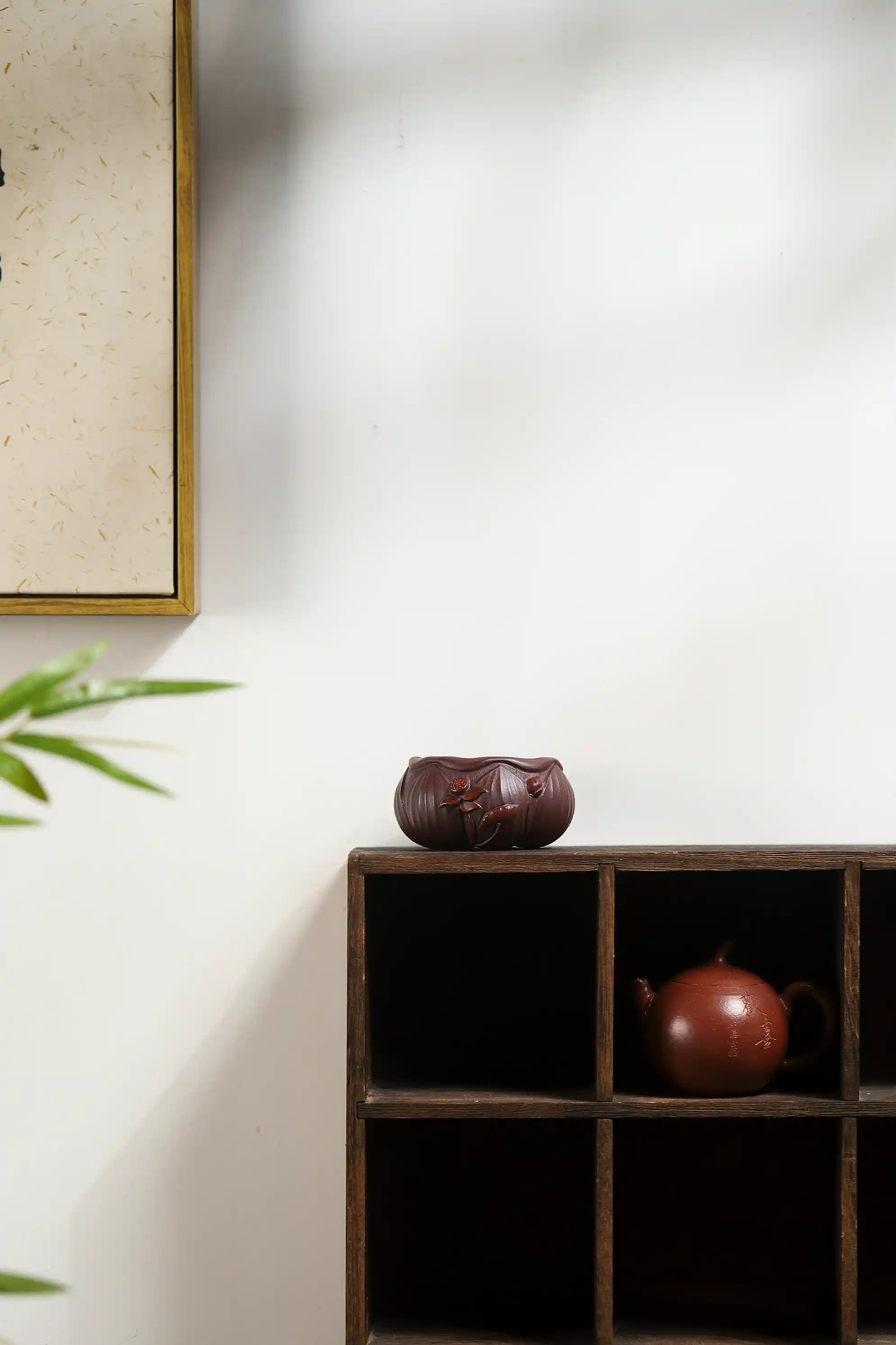 Yixing Zisha Handmade Lotus Teacup