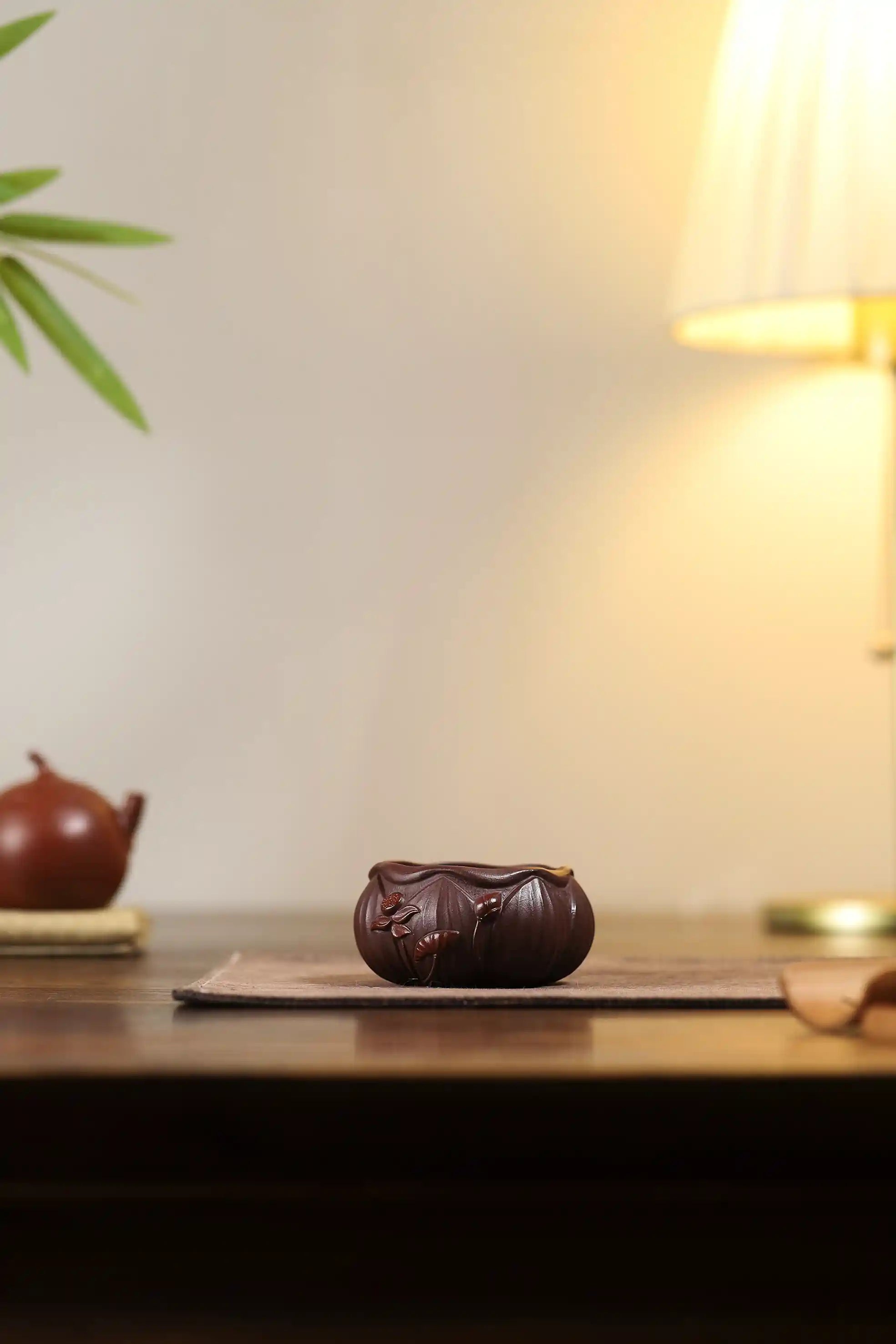 Yixing Zisha Handmade Lotus Teacup