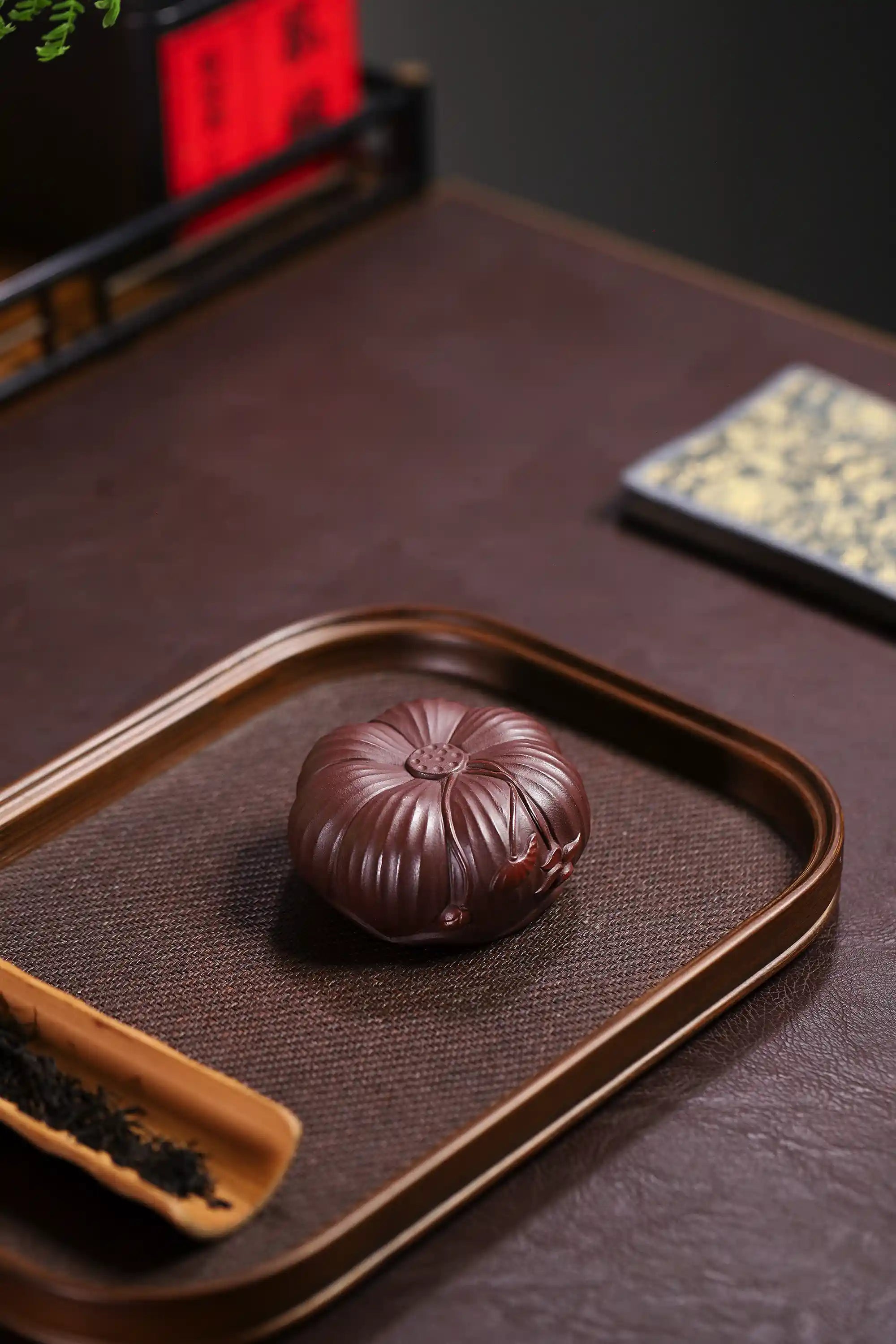 Yixing Zisha Handmade Lotus Teacup