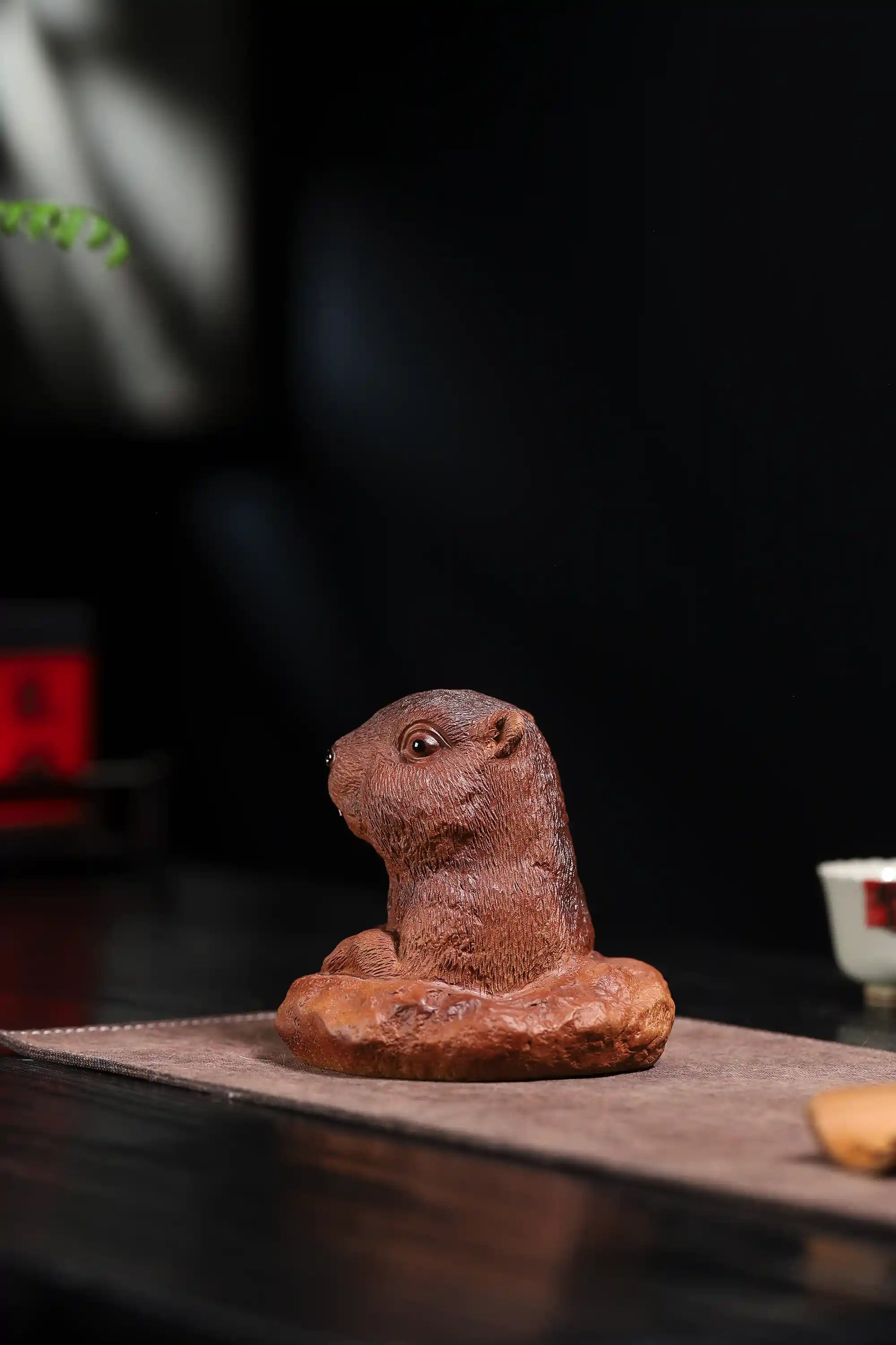Yixing Zisha Handmade Marmot Tea Pet