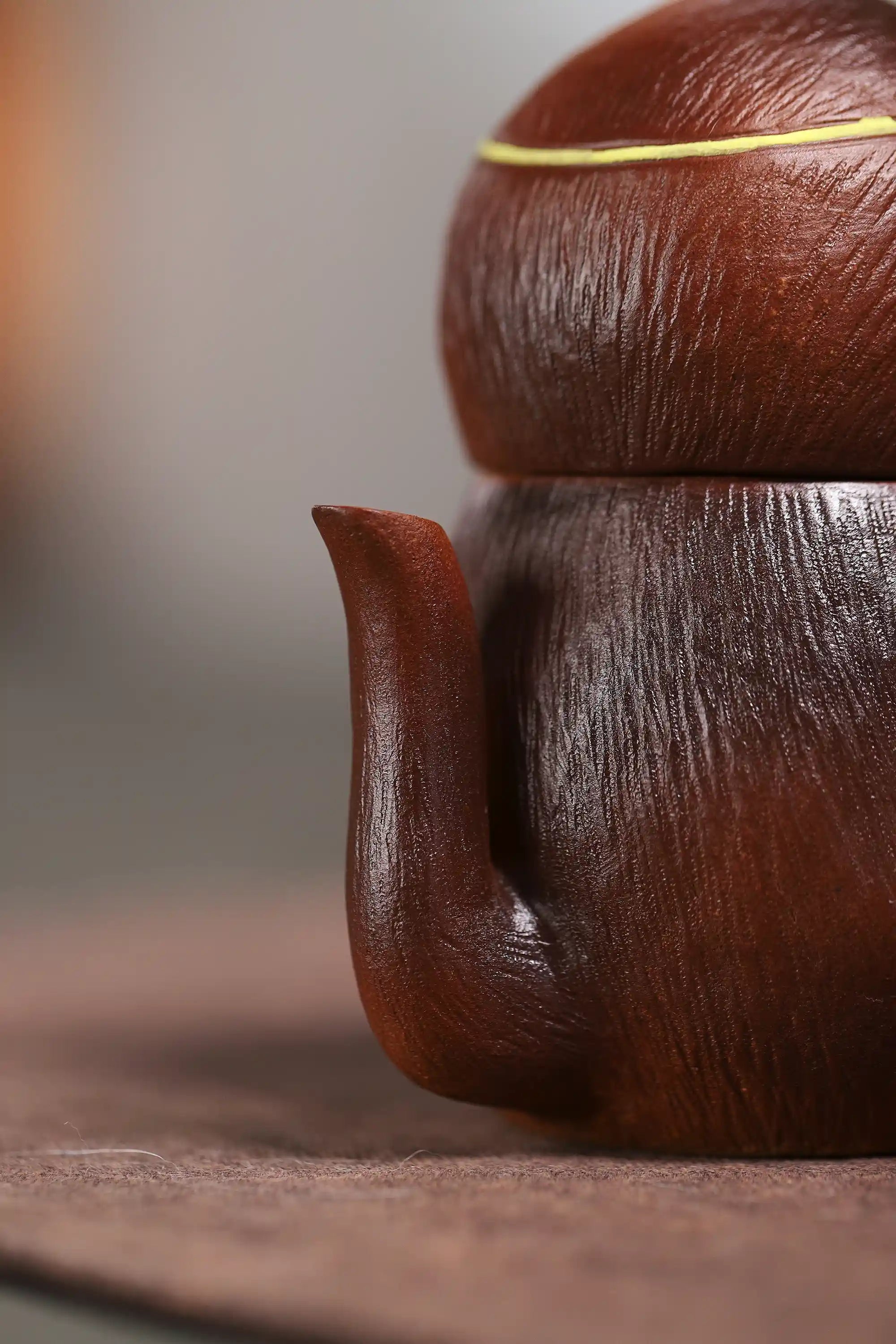 Yixing Zisha Handmade Monkey King Sun Wukong Teapot