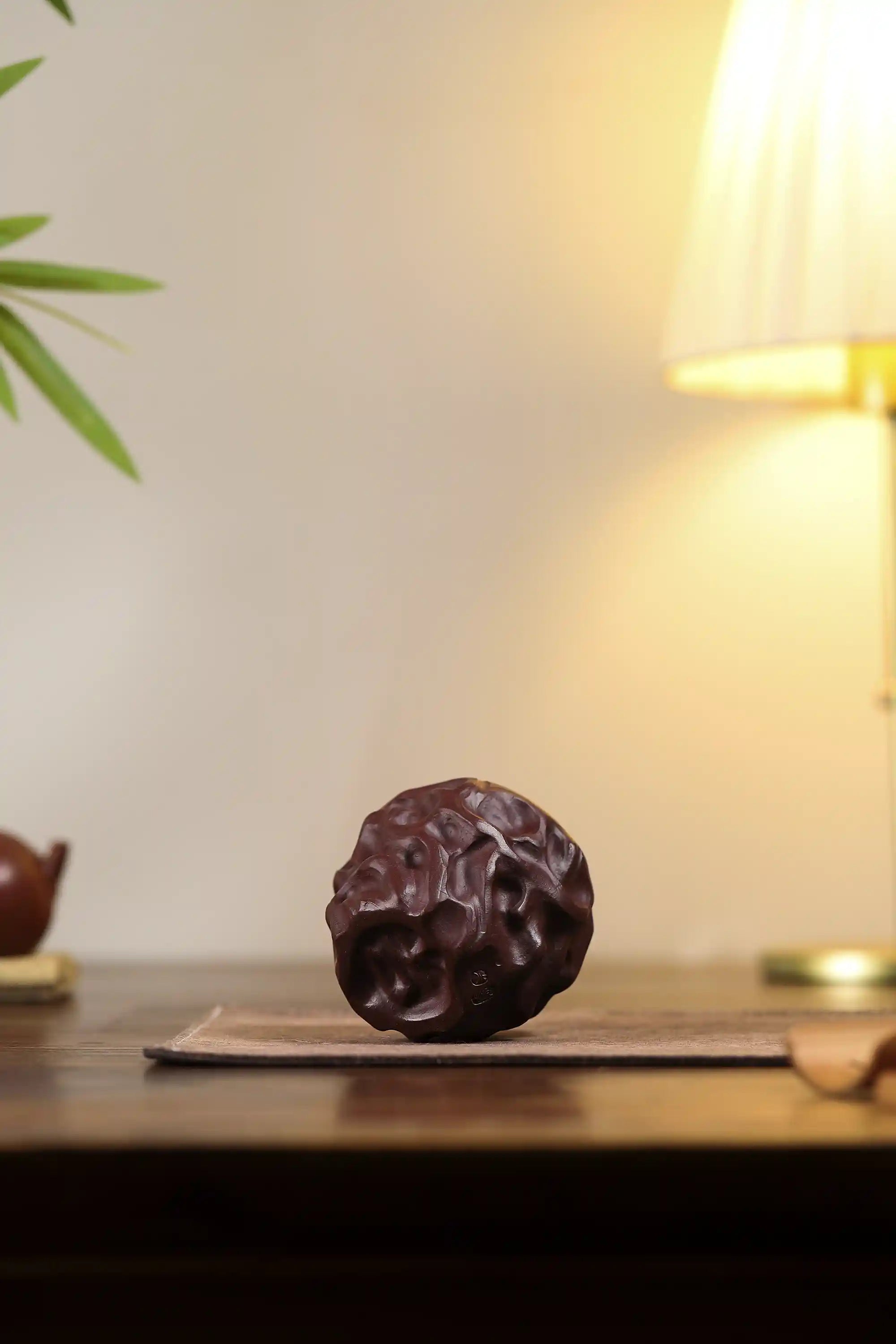 Yixing Zisha Handmade Rockery Master Cup