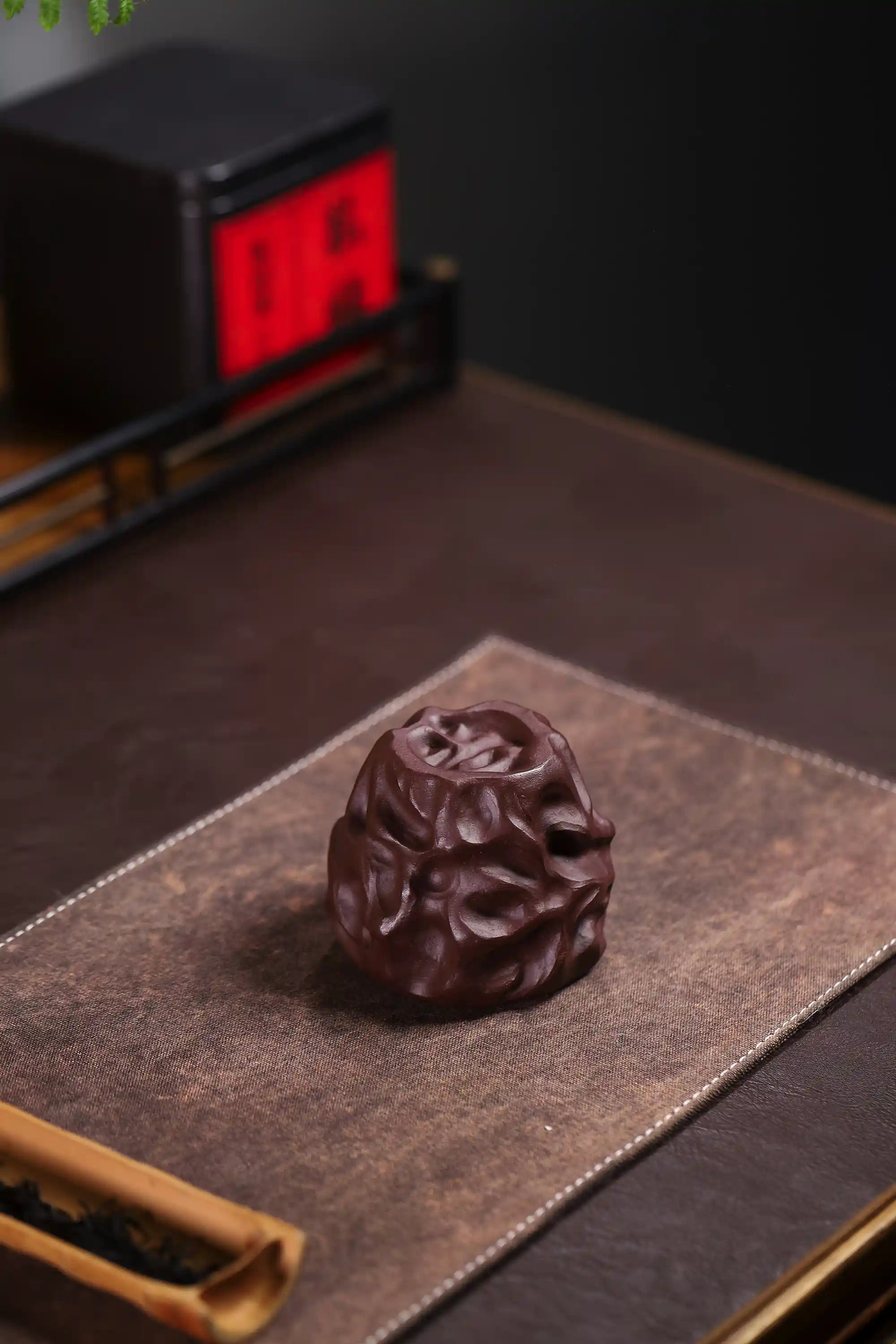 Yixing Zisha Handmade Rockery Master Cup