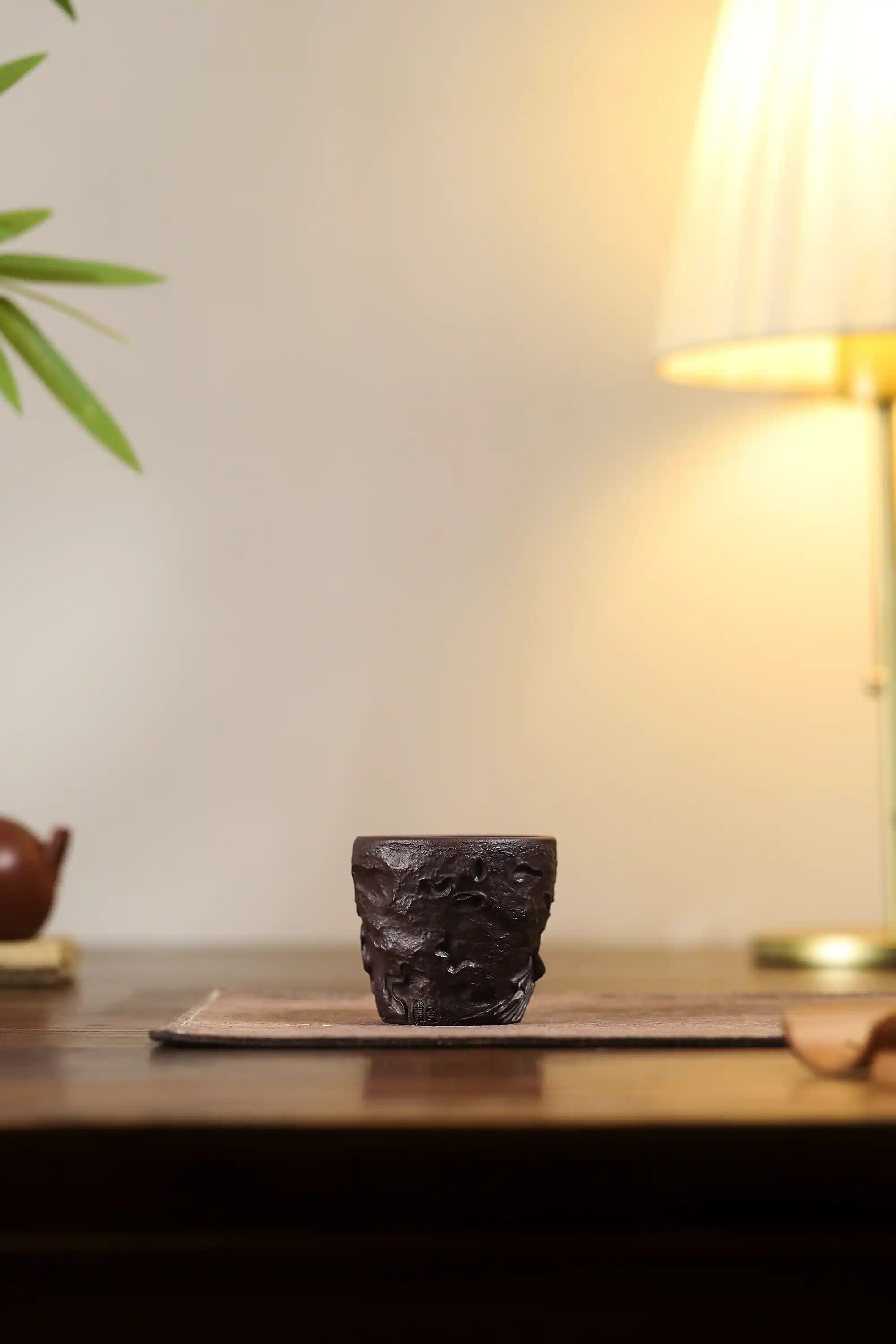 Yixing Zisha Handmade Shanhaijing Thunder God Tea Cup