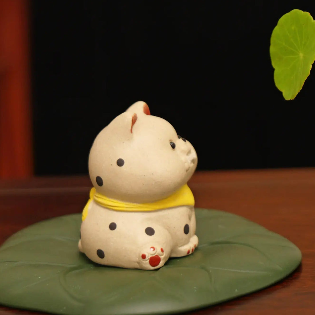 Yixing Zisha Handmade Spotted Dog Tea Pet