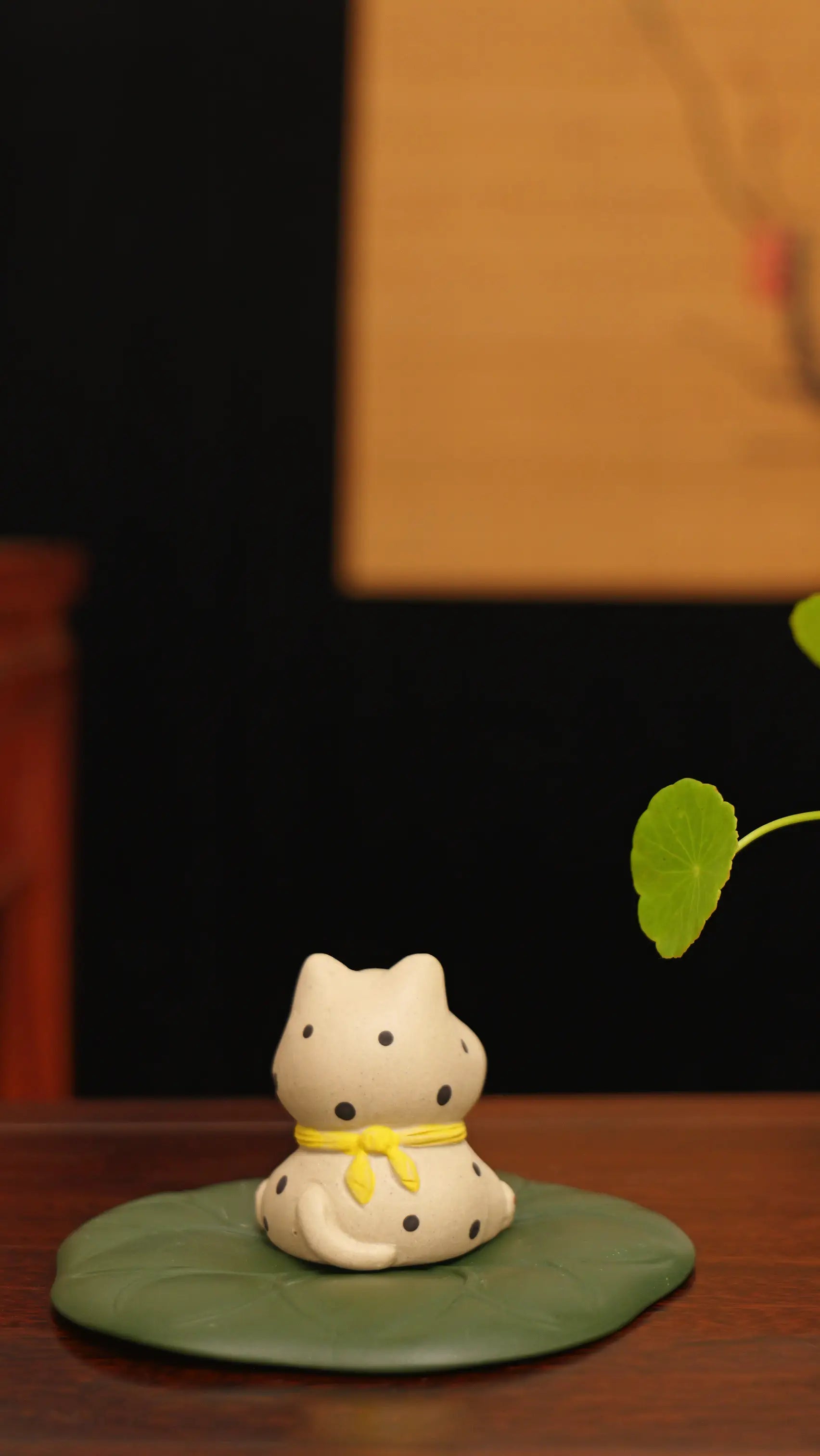 Yixing Zisha Handmade Spotted Dog Tea Pet