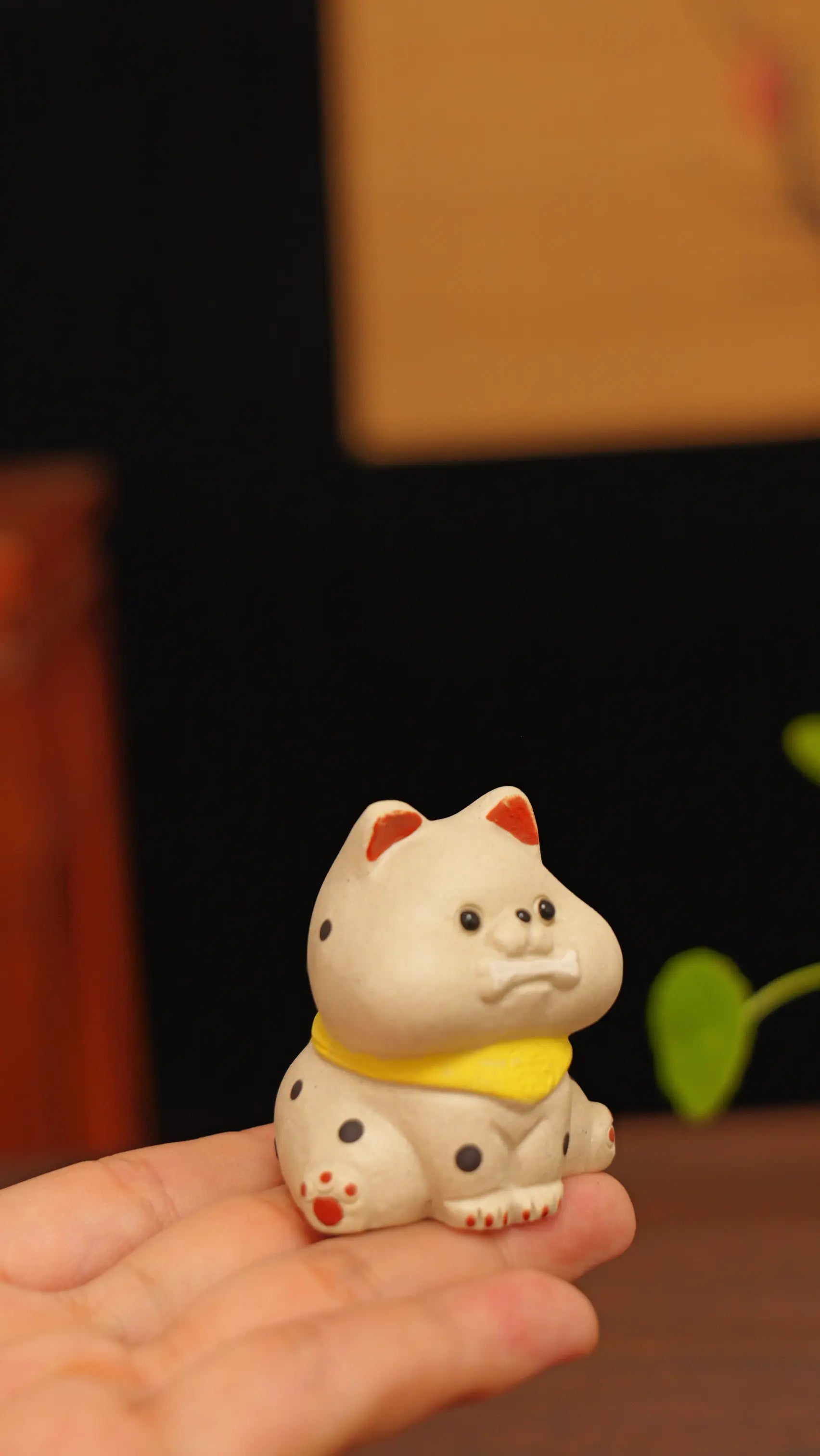 Yixing Zisha Handmade Spotted Dog Tea Pet