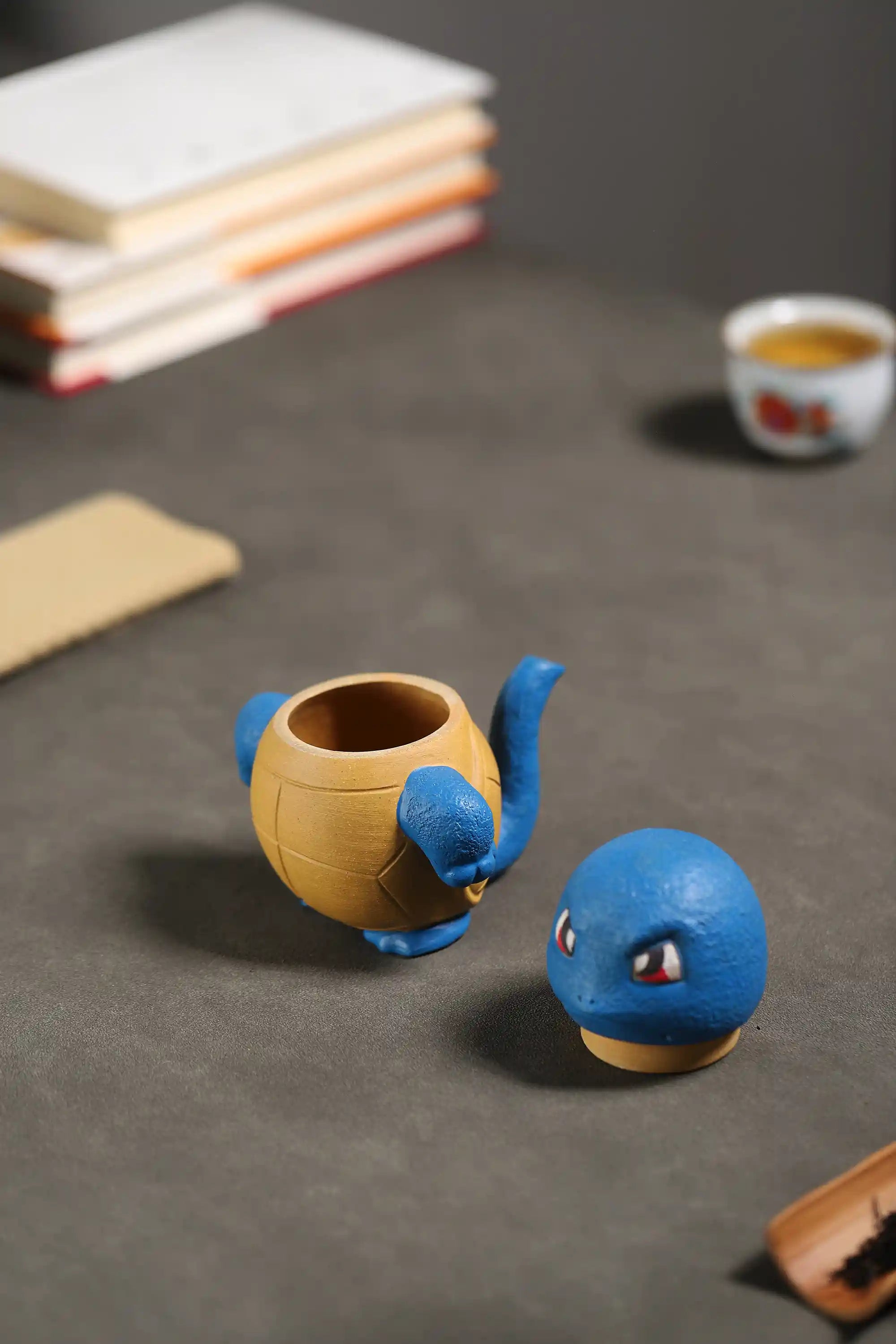 Yixing Zisha Handmade Squirtle Teapot