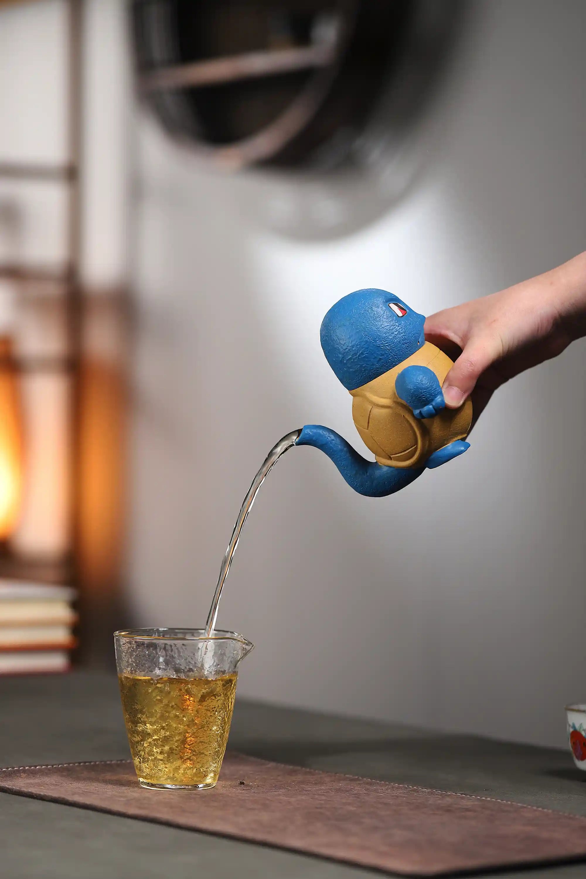 Yixing Zisha Handmade Squirtle Teapot