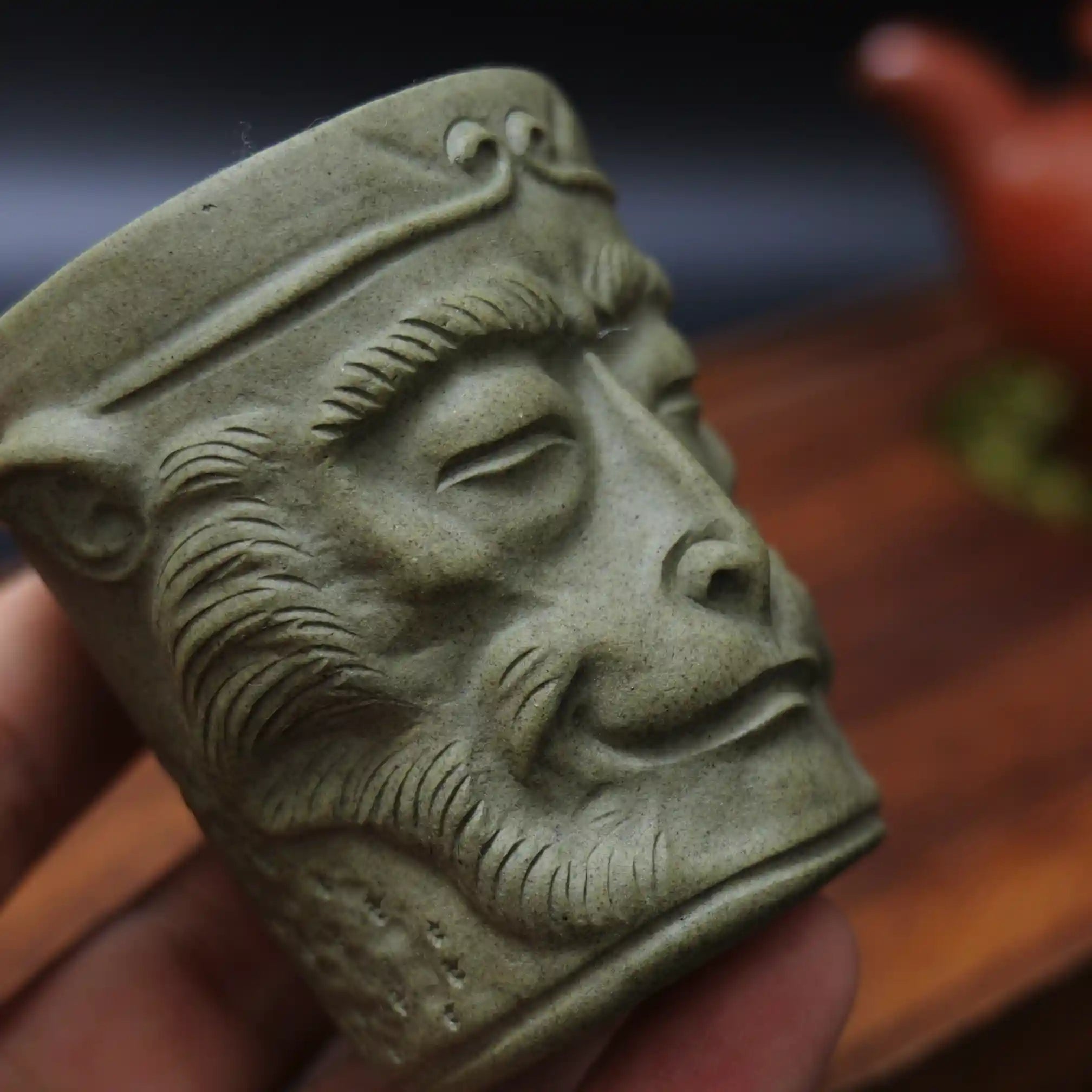 Yixing Zisha Handmade Sun Wukong Monkey King Zen Teacup