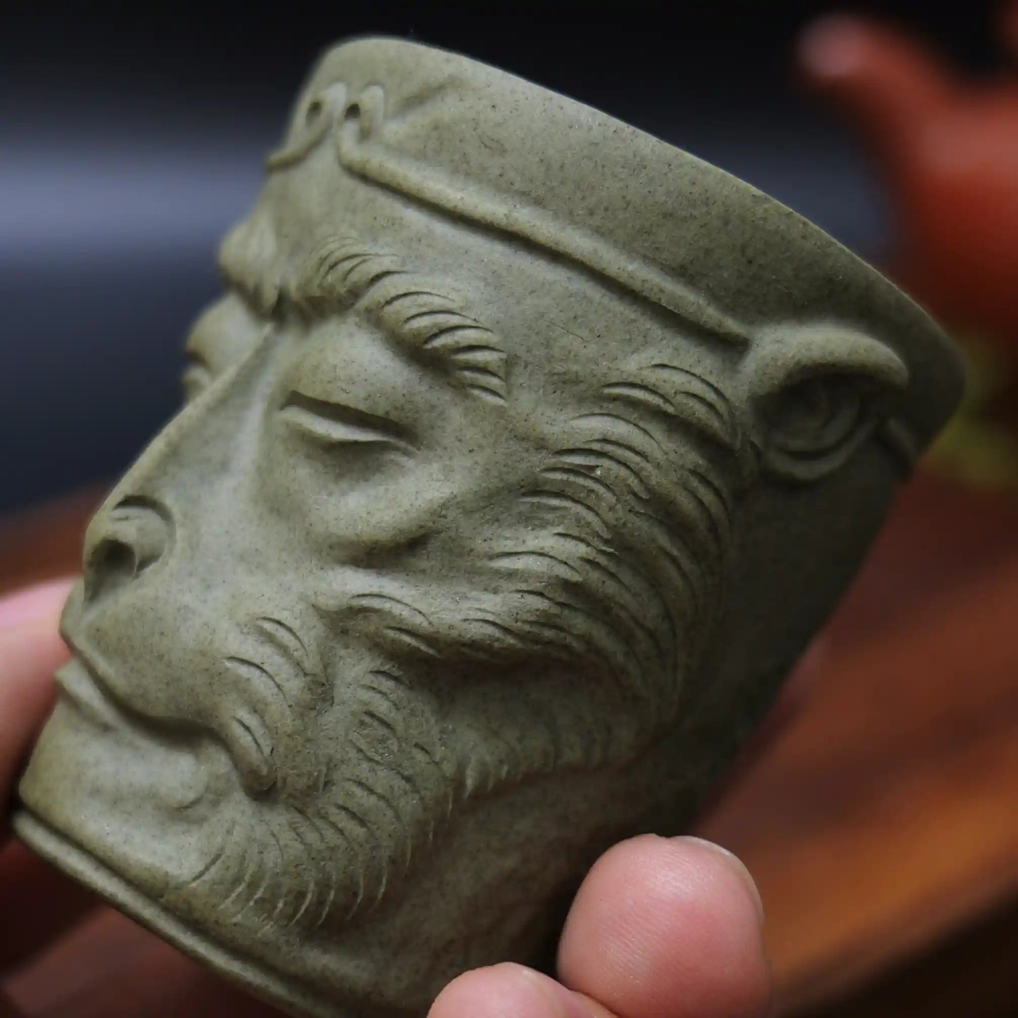 Yixing Zisha Handmade Sun Wukong Monkey King Zen Teacup