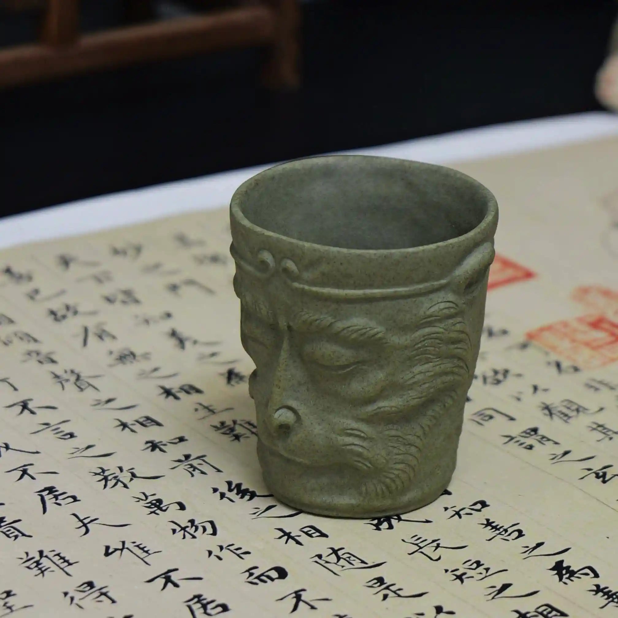 Yixing Zisha Handmade Sun Wukong Monkey King Zen Teacup