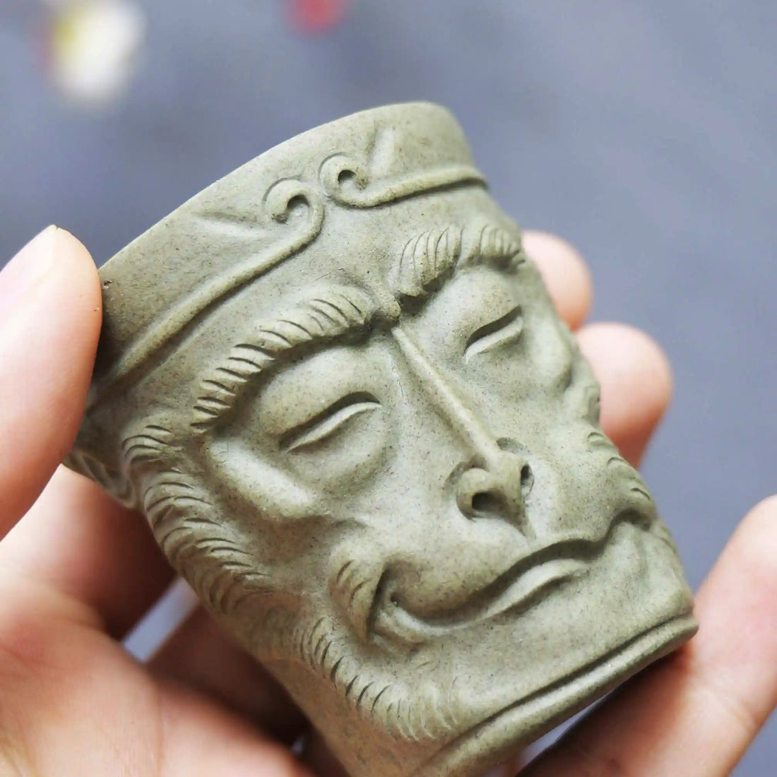 Yixing Zisha Handmade Sun Wukong Monkey King Zen Teacup