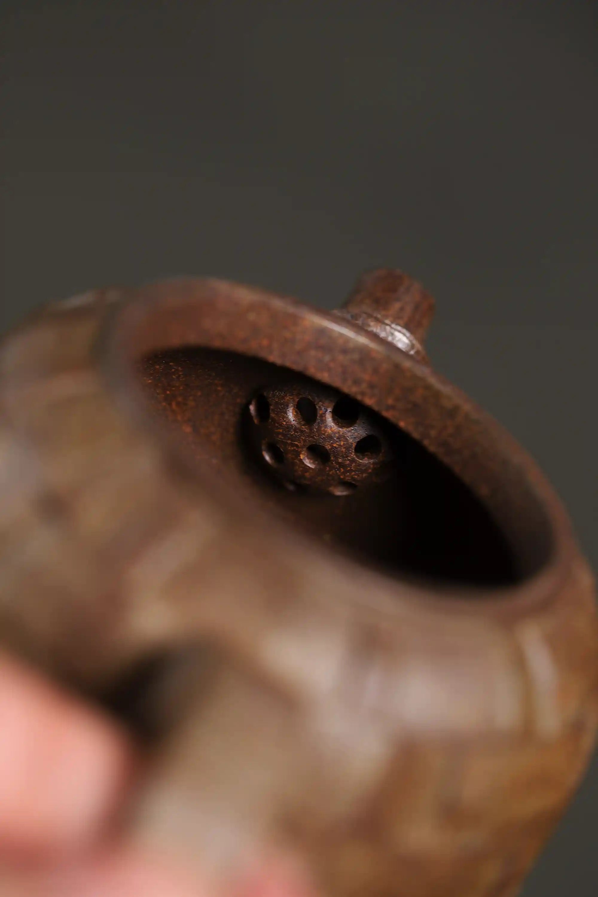 Yixing Zisha Handmade Woven Pattern Teapot