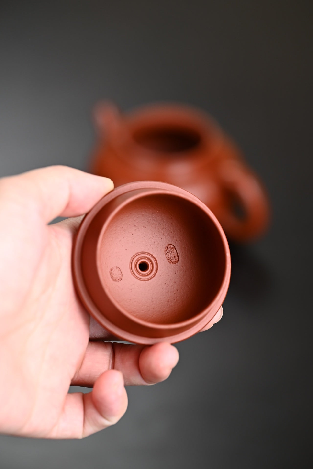 Rong Tian Red Clay Yixing Teapot